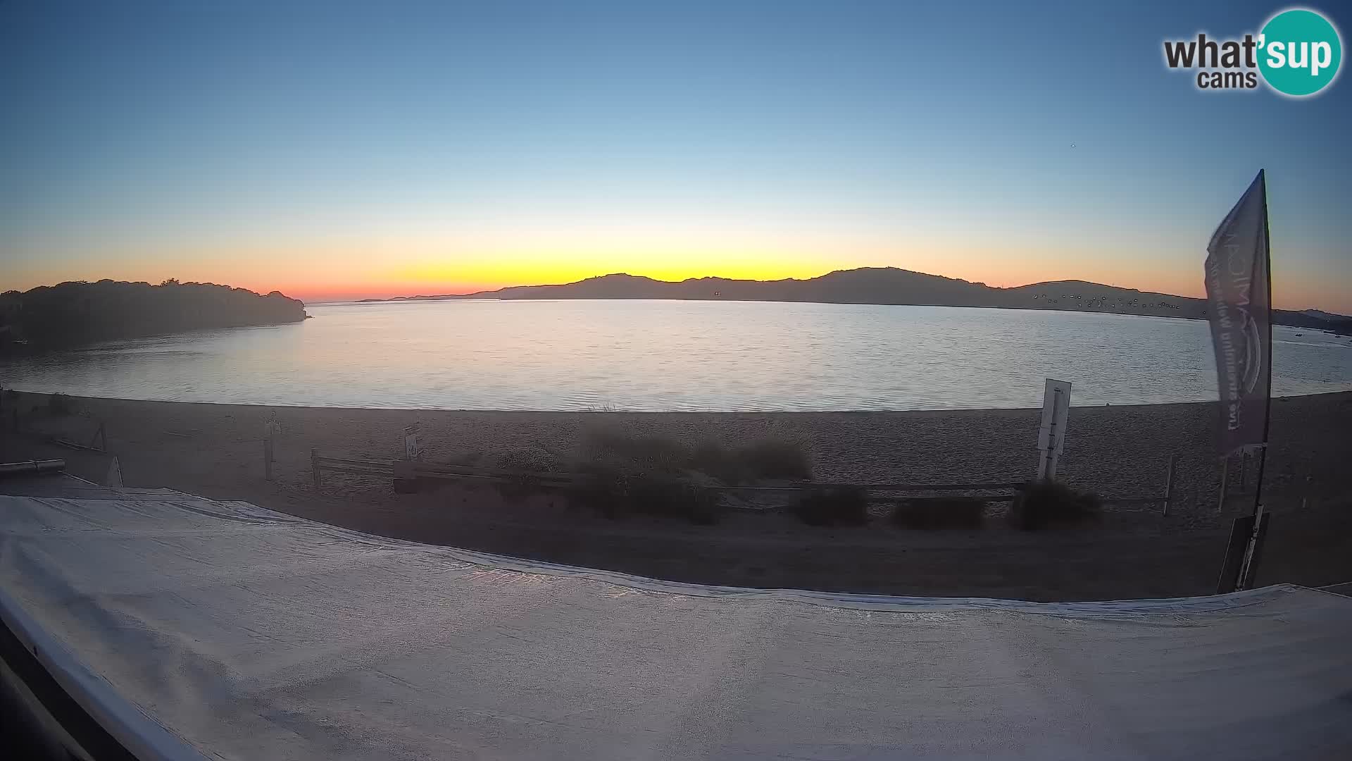 Porto Pollo Windsurfen und Kitesurfen Live-Webcam – Sardinien – Italien