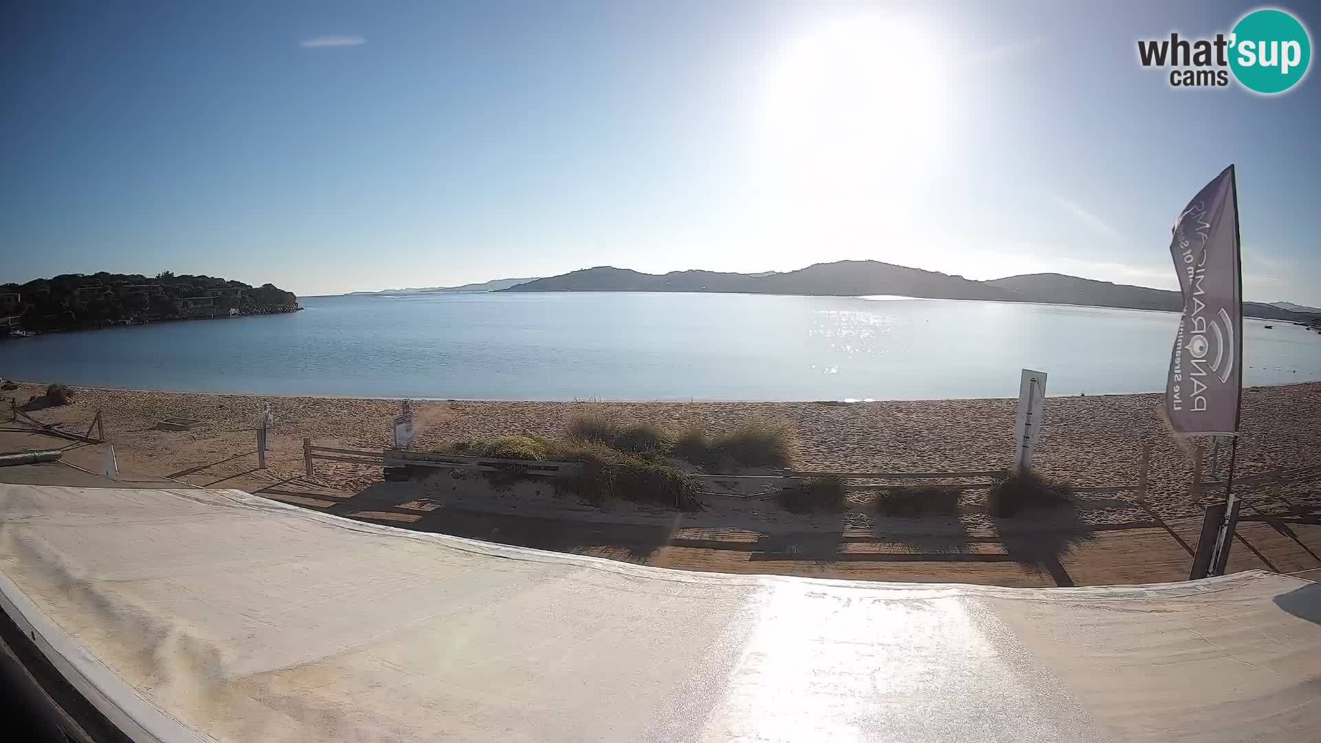 Porto Pollo Windsurfen und Kitesurfen Live-Webcam – Sardinien – Italien