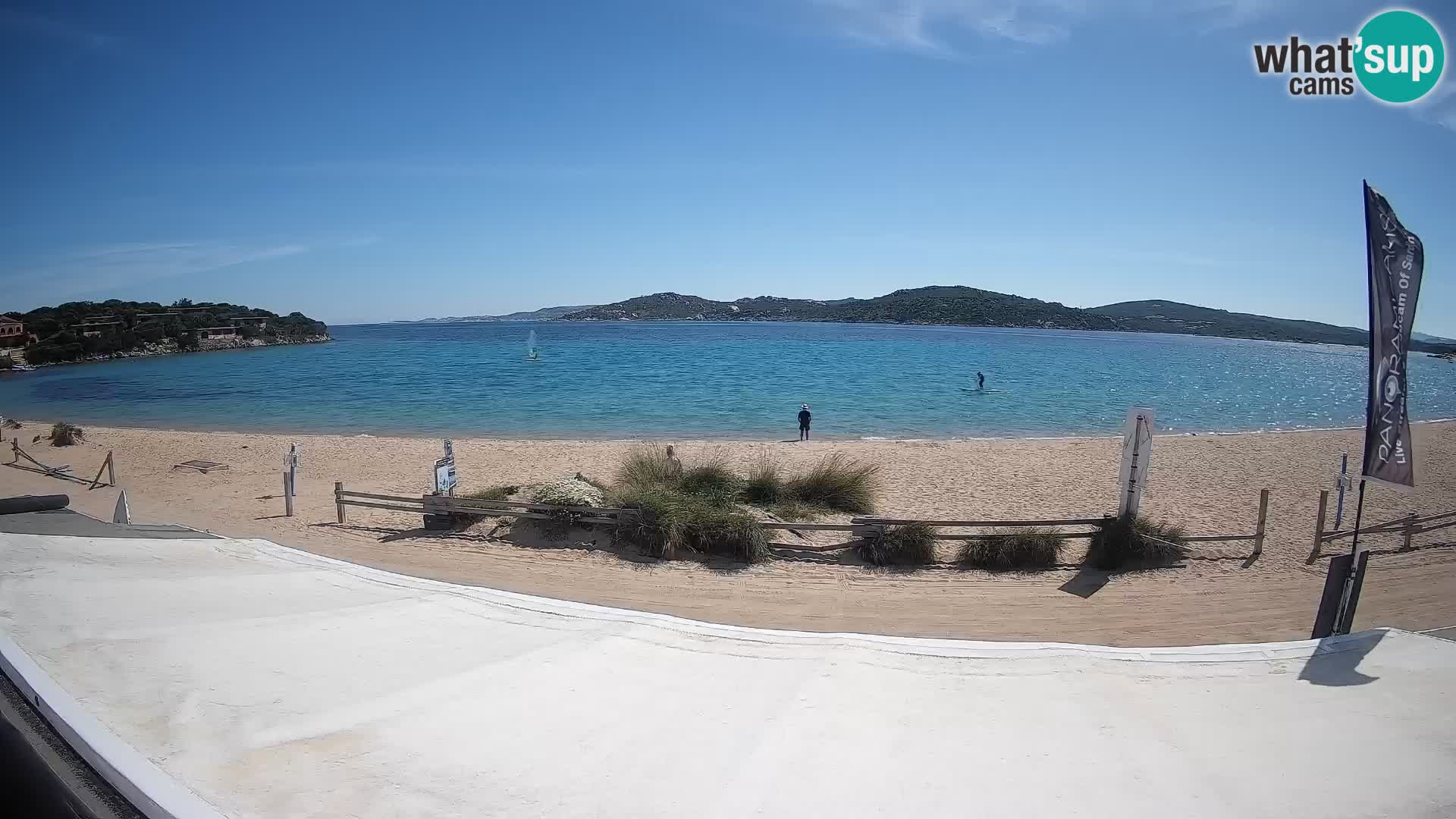 Porto Pollo Windsurfen und Kitesurfen Live-Webcam – Sardinien – Italien