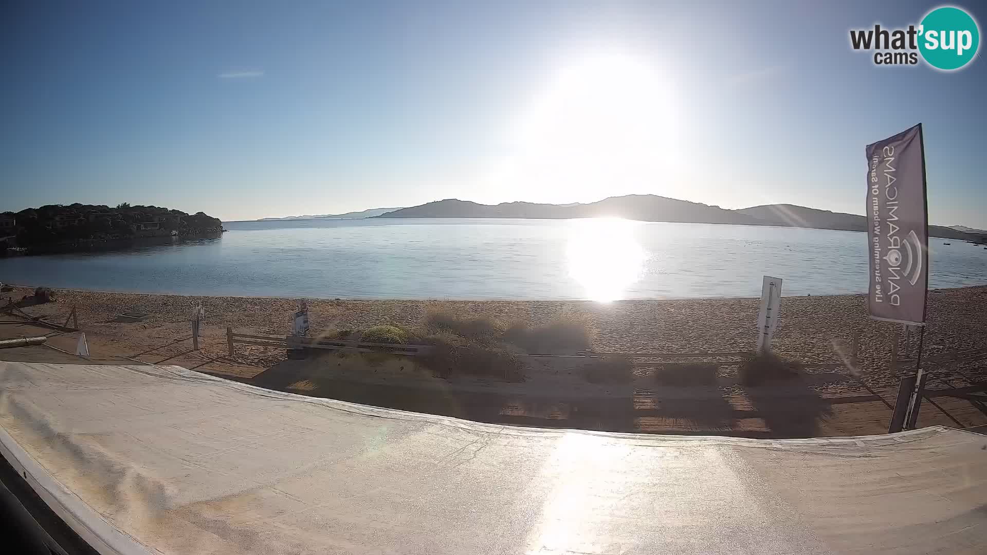 Porto Pollo Windsurfen und Kitesurfen Live-Webcam – Sardinien – Italien