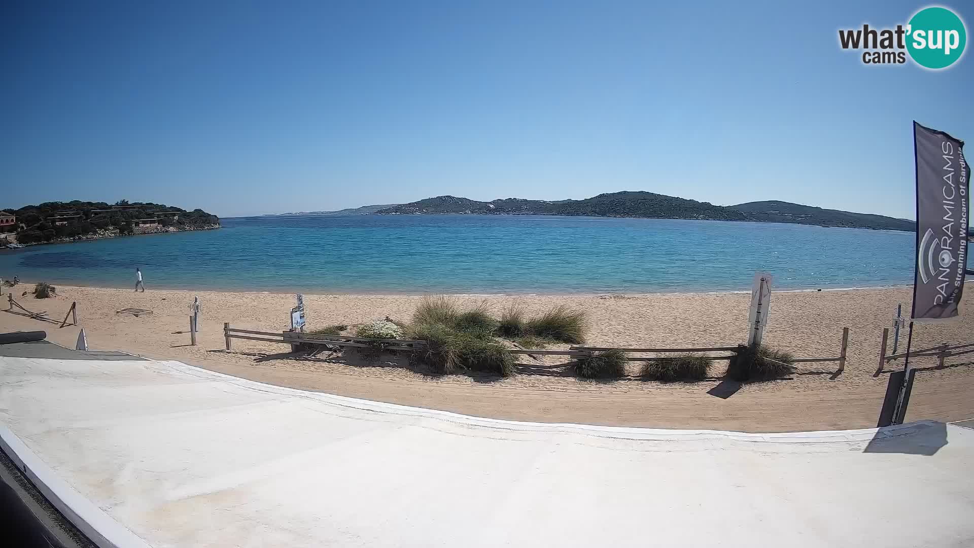Porto Pollo Windsurfen und Kitesurfen Live-Webcam – Sardinien – Italien