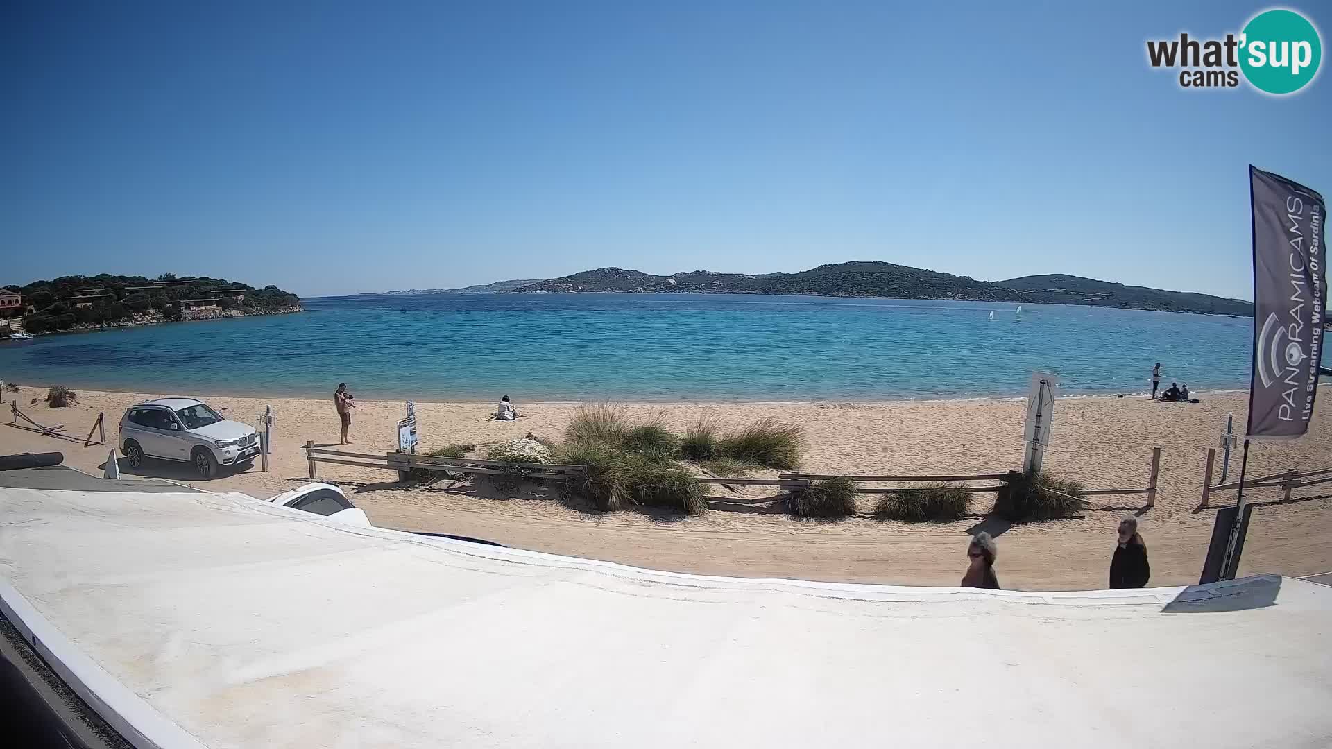 Porto Pollo Windsurfen und Kitesurfen Live-Webcam – Sardinien – Italien