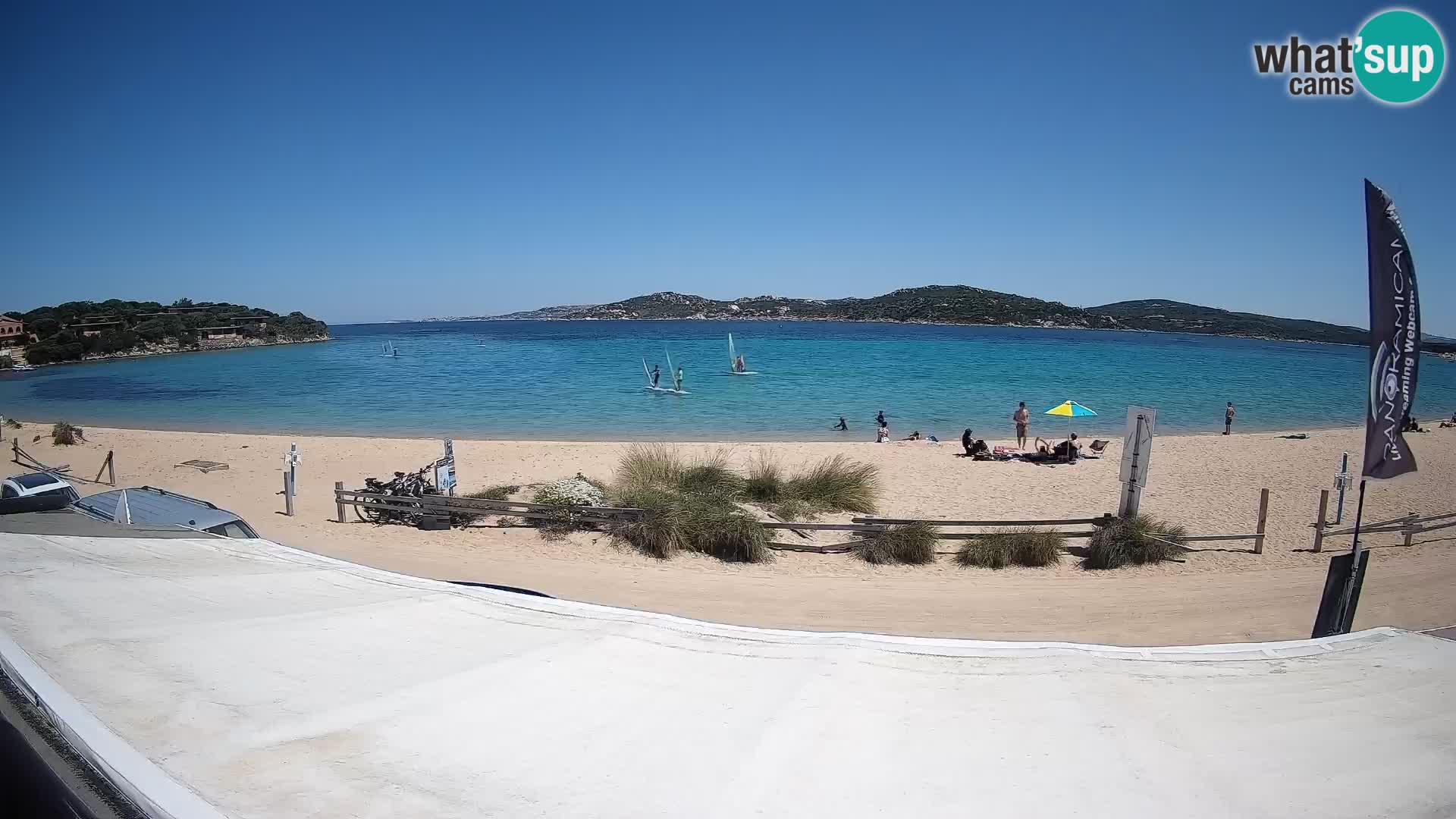 Porto Pollo Windsurf y Kitesurf Webcam en vivo – Cerdeña – Italia