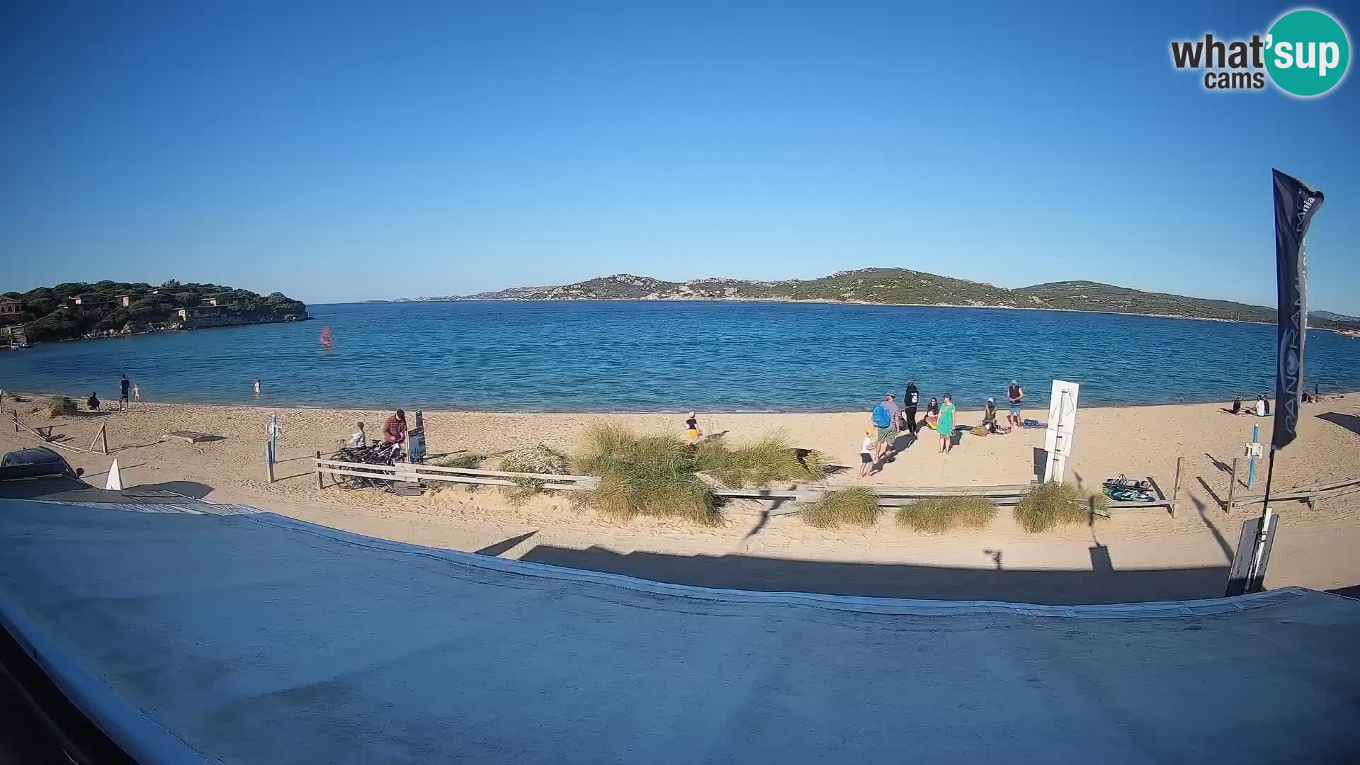 Porto Pollo Windsurfing i Kite surfanje web kamera uživo – Sardinija – Italija