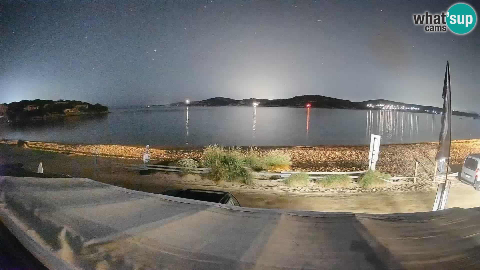 Porto Pollo Windsurfing and Kite surfing live webcam – Sardinia – Italy