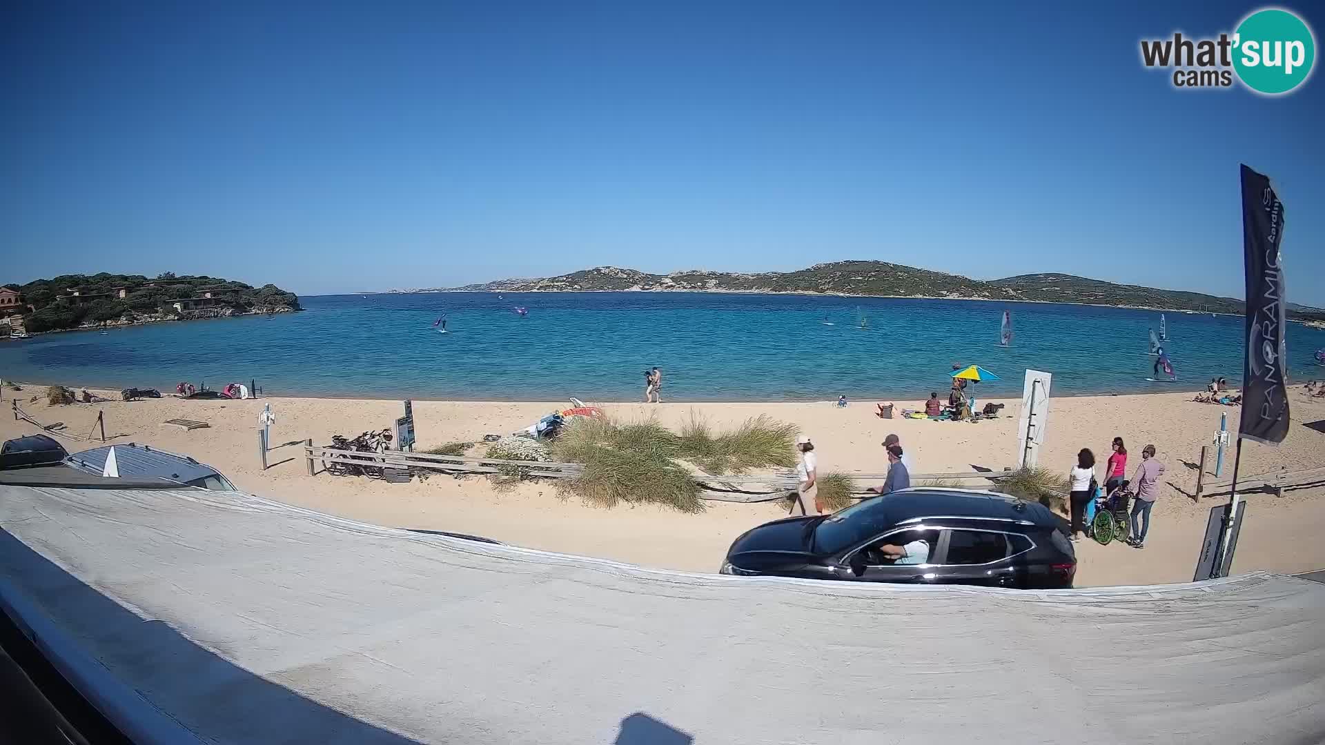 Porto Pollo Windsurfing i Kite surfanje web kamera uživo – Sardinija – Italija