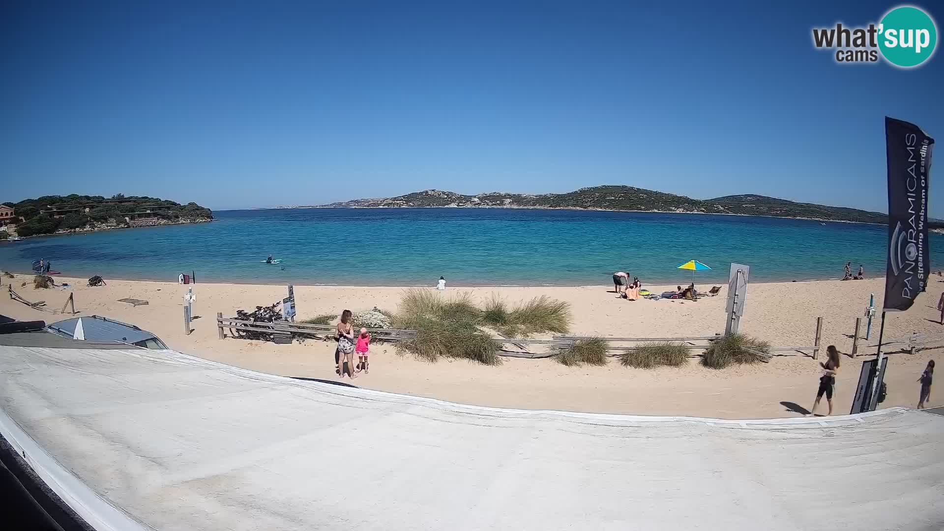 Porto Pollo Windsurfing i Kite surfanje web kamera uživo – Sardinija – Italija