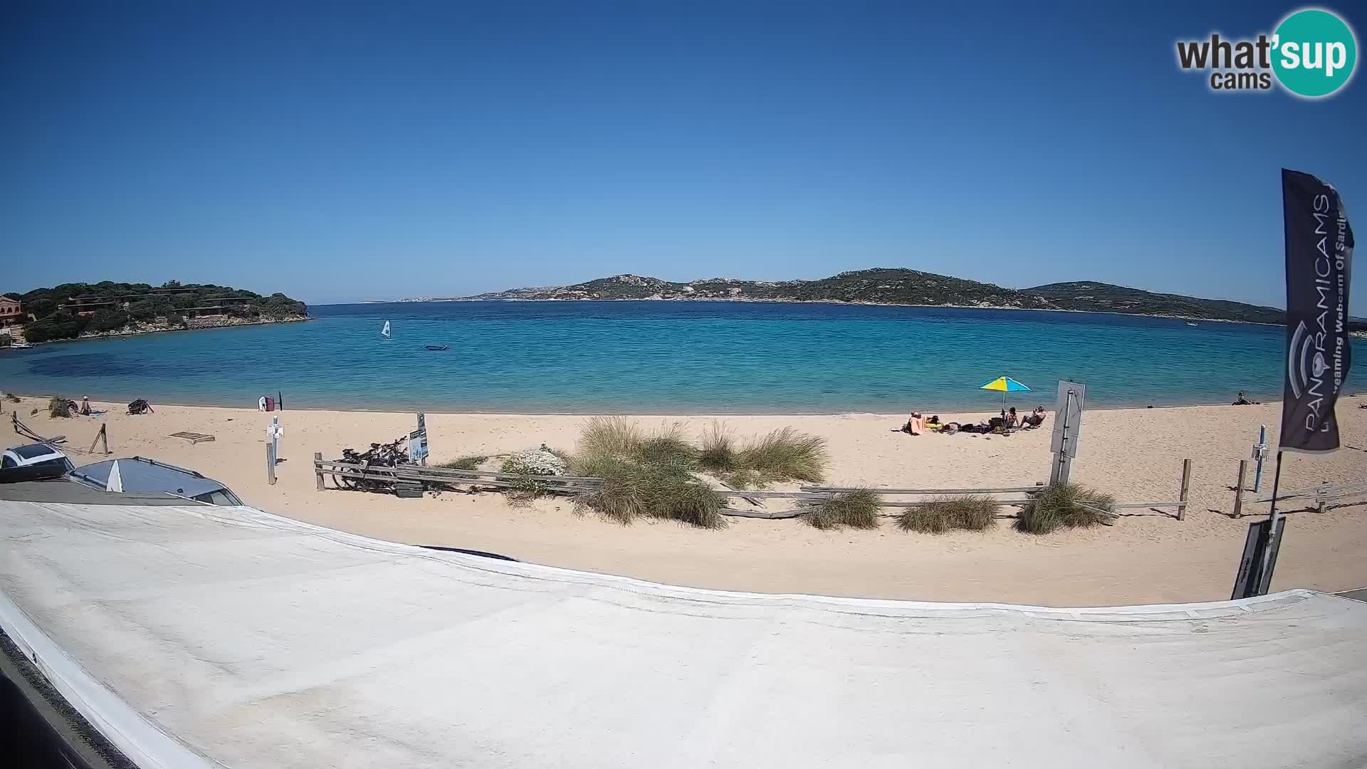 Porto Pollo Windsurfing i Kite surfanje web kamera uživo – Sardinija – Italija