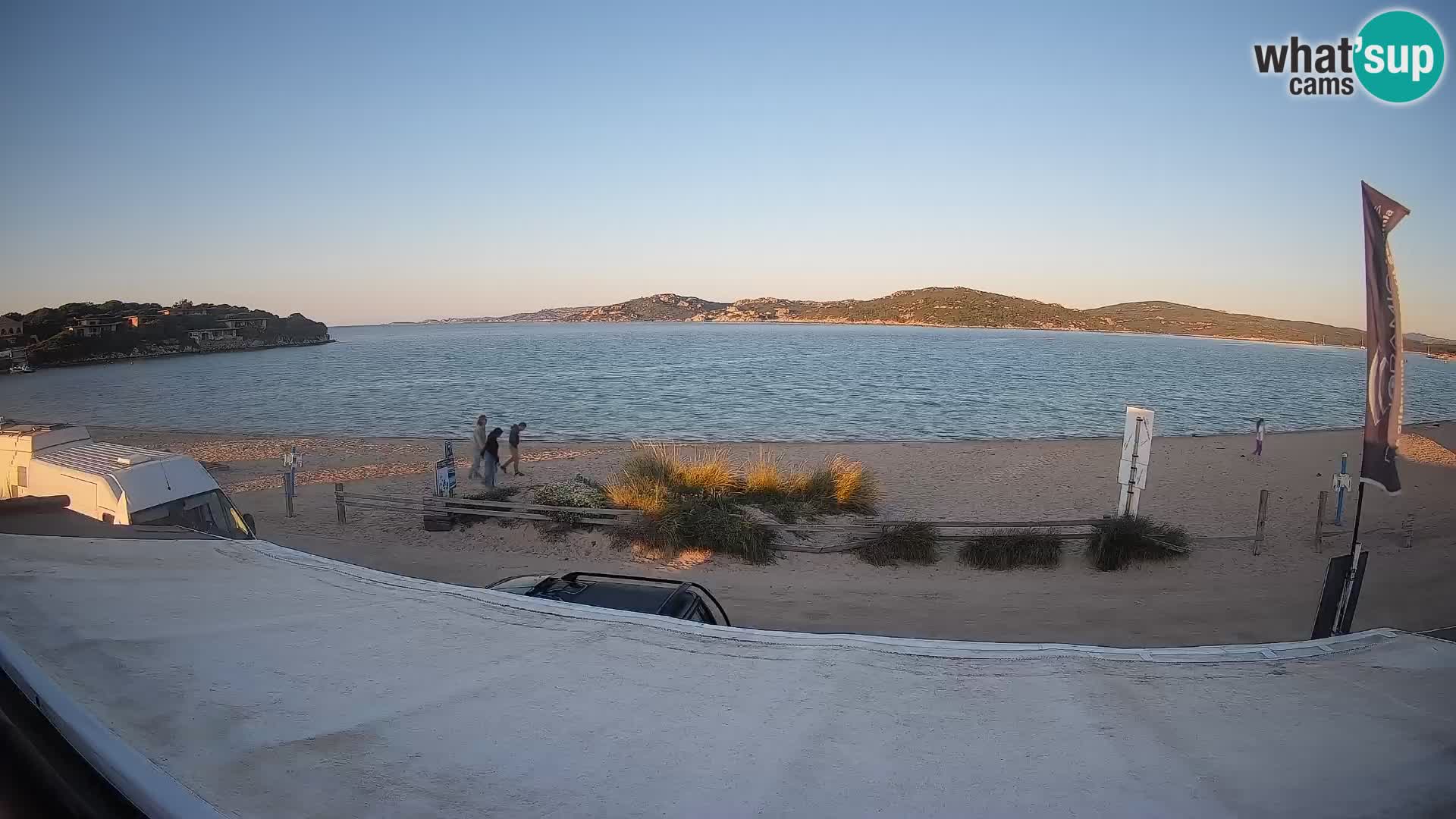 Porto Pollo Windsurfen und Kitesurfen Live-Webcam – Sardinien – Italien