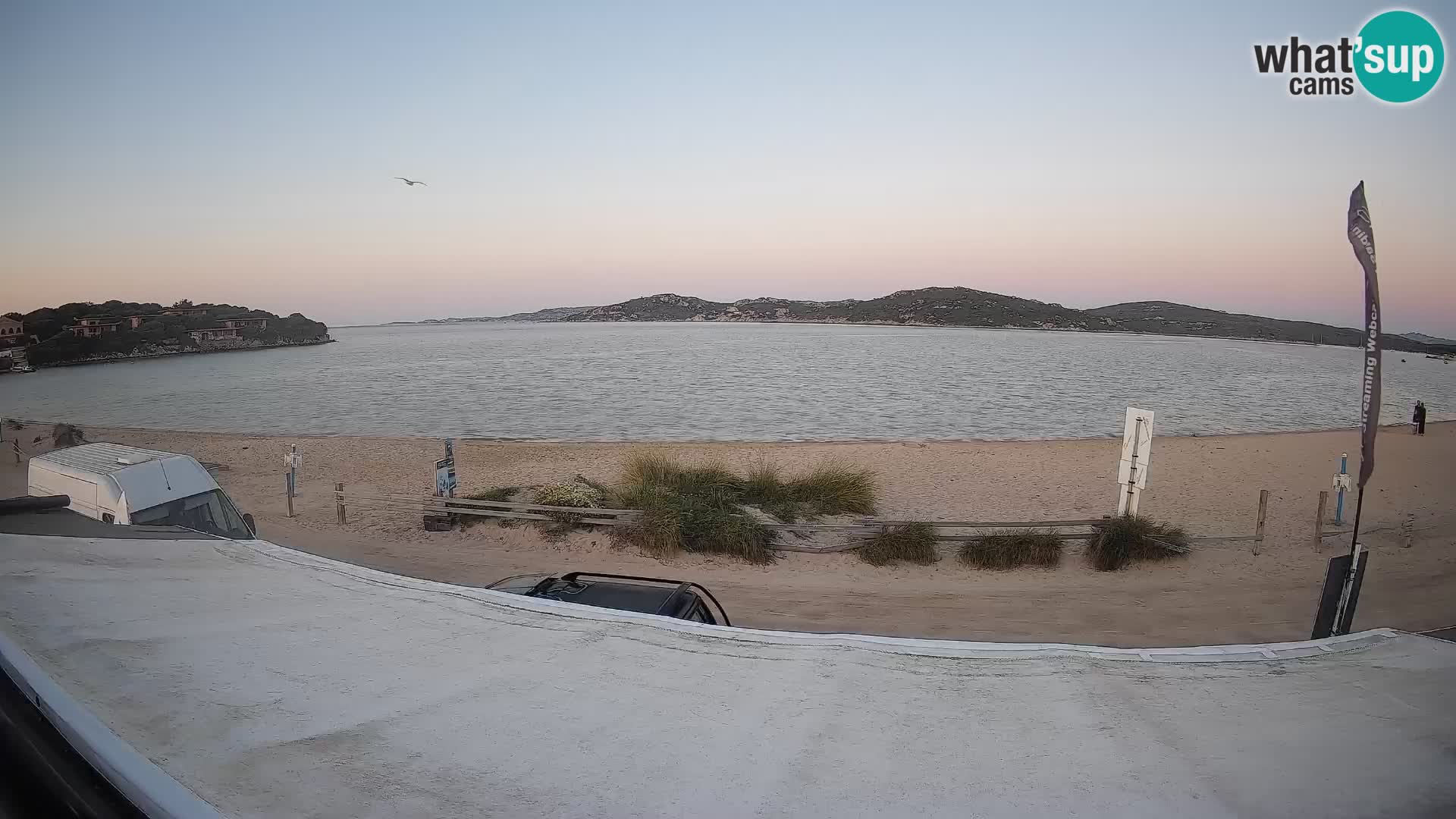 Porto Pollo Windsurfing i Kite surfanje web kamera uživo – Sardinija – Italija