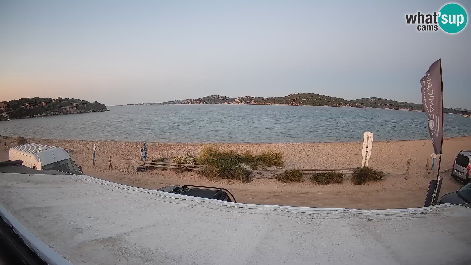 Porto Pollo Windsurfing i Kite surfanje web kamera uživo – Sardinija – Italija