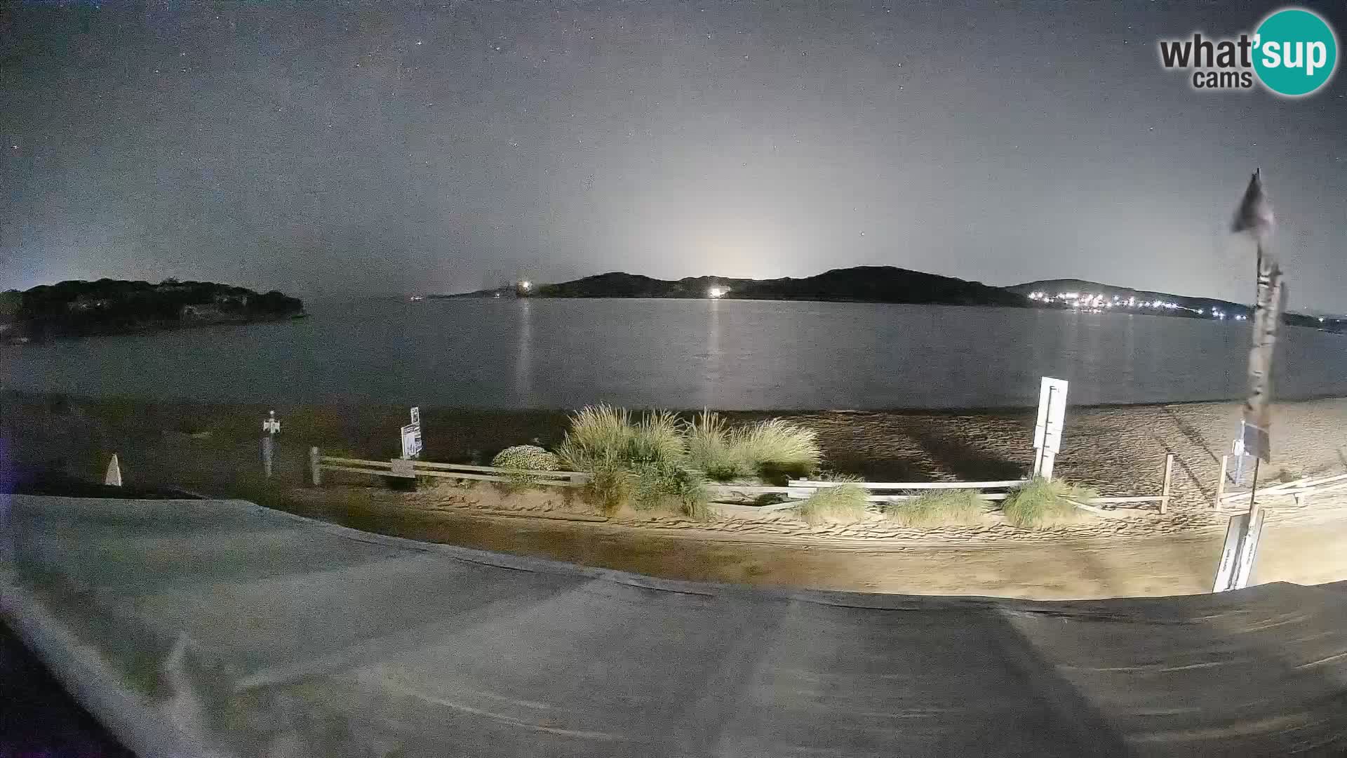 Webcam en direct de planche à voile et de kite surf à Porto Pollo – Sardaigne – Italie