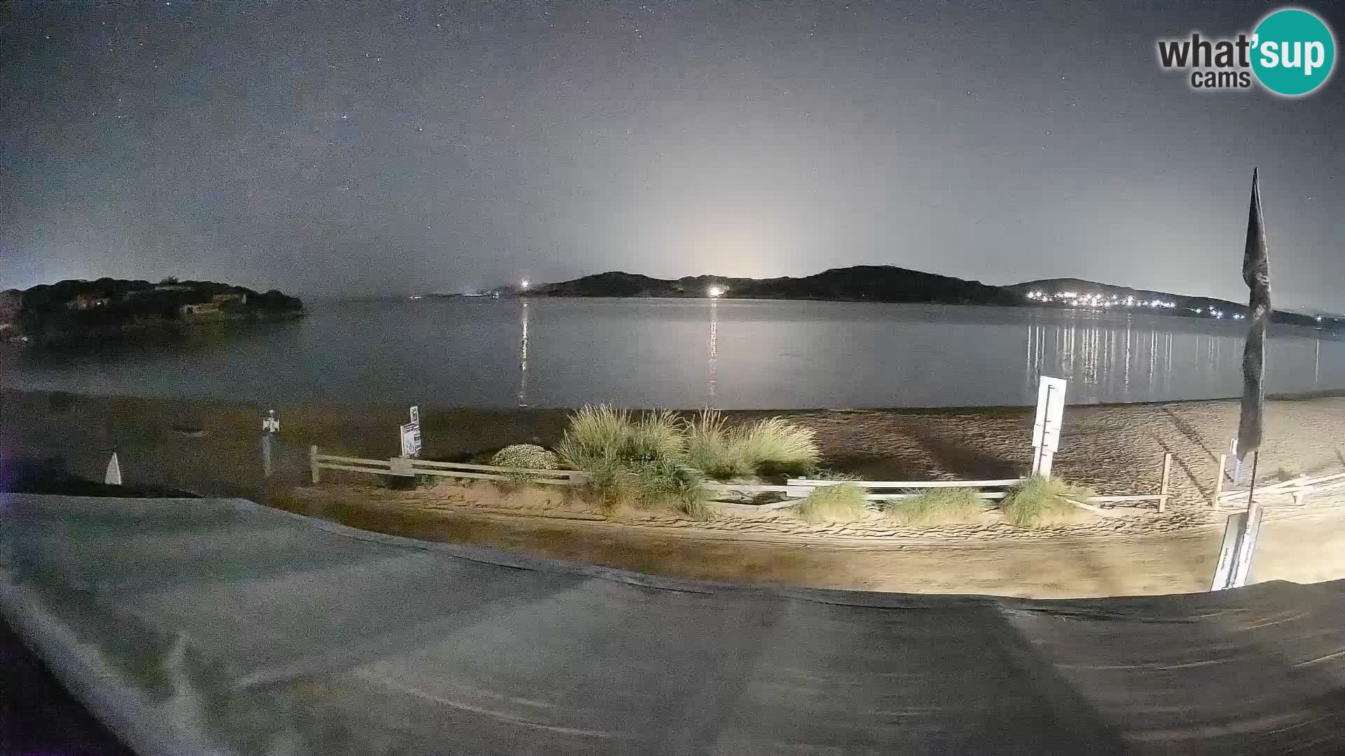 Webcam en direct de planche à voile et de kite surf à Porto Pollo – Sardaigne – Italie