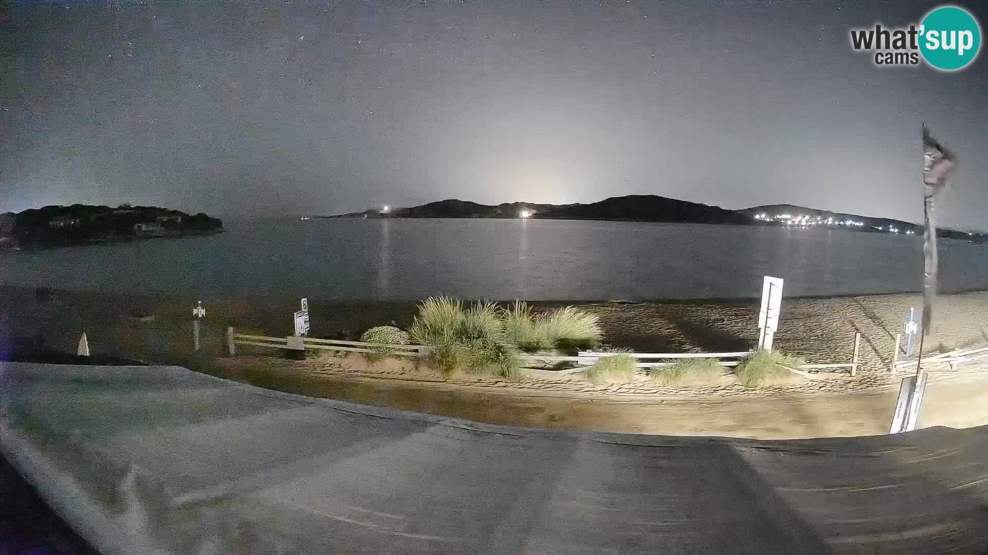 Porto Pollo Windsurfing and Kite surfing live webcam – Sardinia – Italy