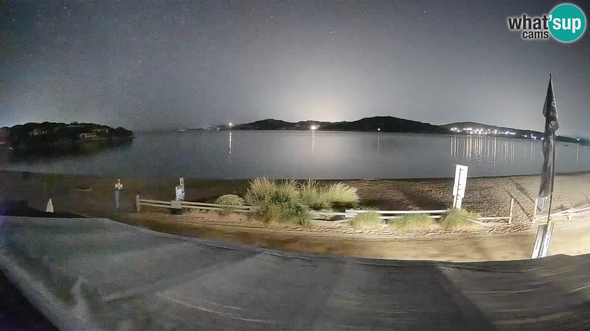 Porto Pollo Windsurfing and Kite surfing live webcam – Sardinia – Italy