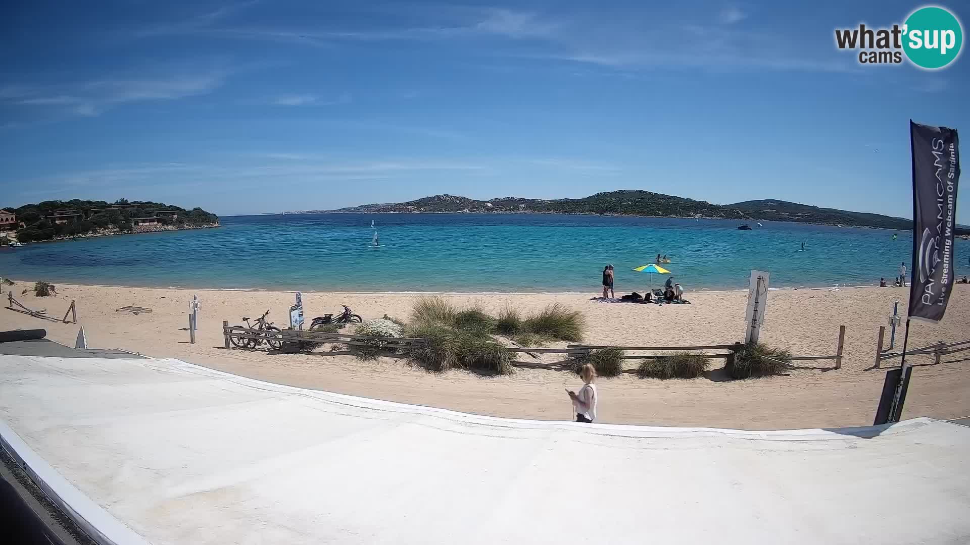 Porto Pollo Windsurfing and Kite surfing live webcam – Sardinia – Italy