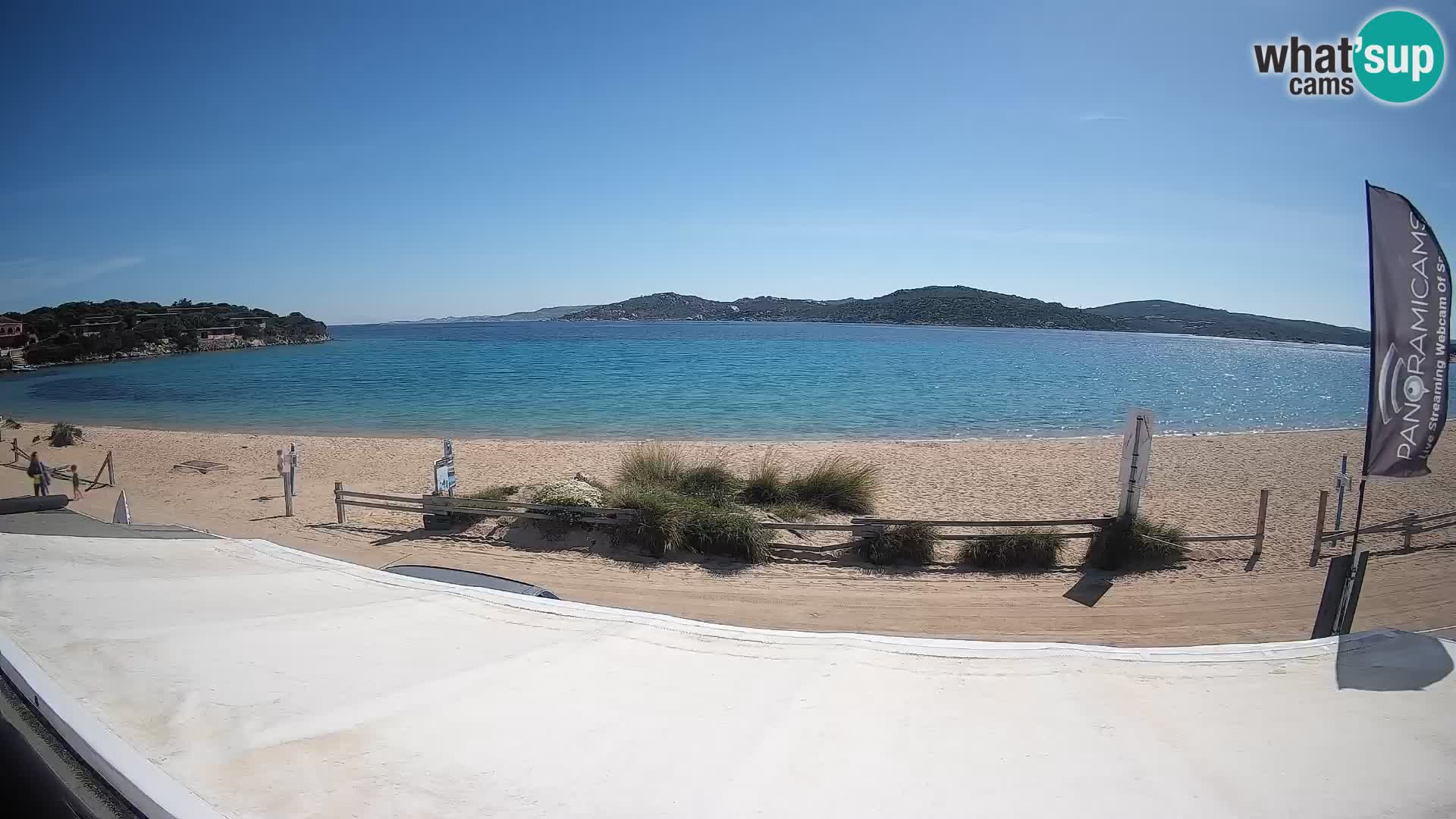 Porto Pollo Windsurfen und Kitesurfen Live-Webcam – Sardinien – Italien