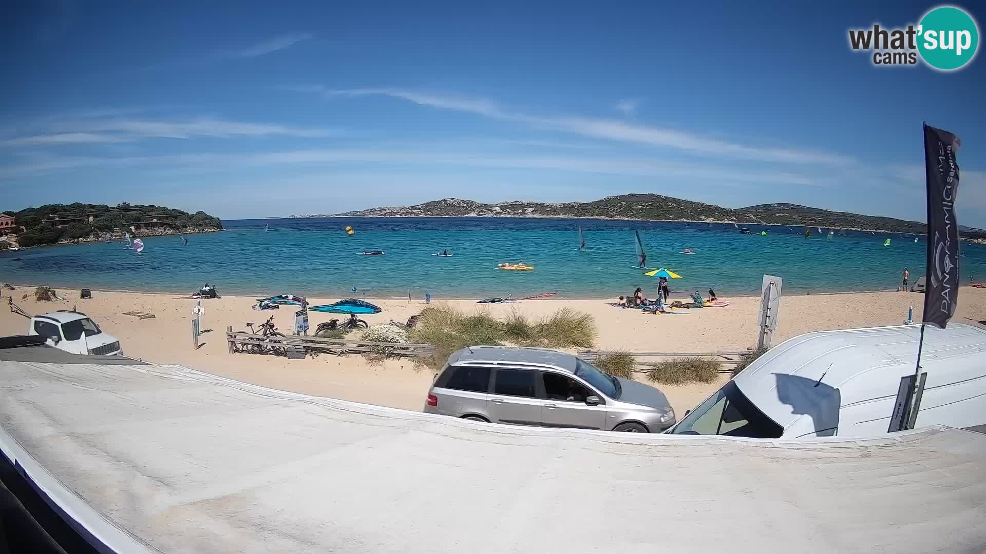 Porto Pollo Windsurfen und Kitesurfen Live-Webcam – Sardinien – Italien