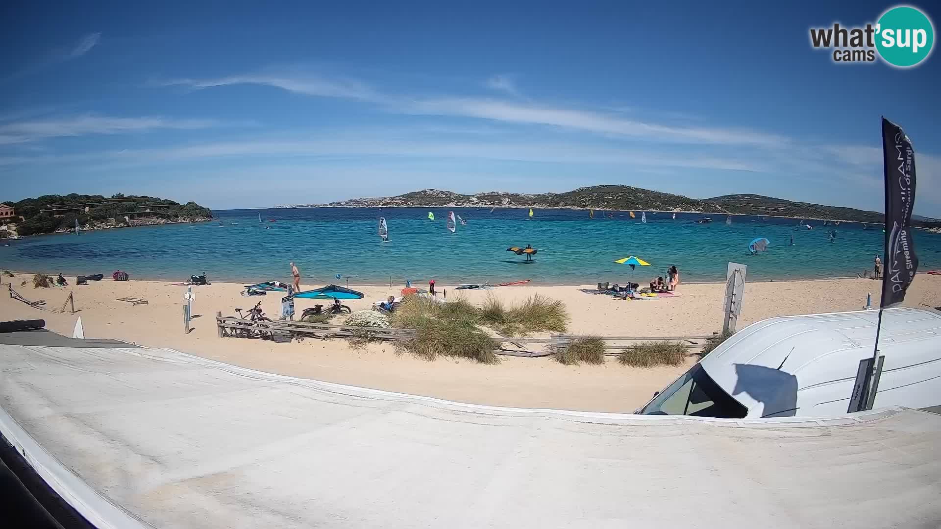 Porto Pollo Windsurf y Kitesurf Webcam en vivo – Cerdeña – Italia