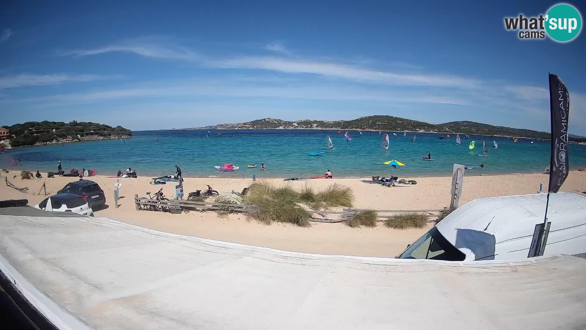 Porto Pollo Windsurf y Kitesurf Webcam en vivo – Cerdeña – Italia