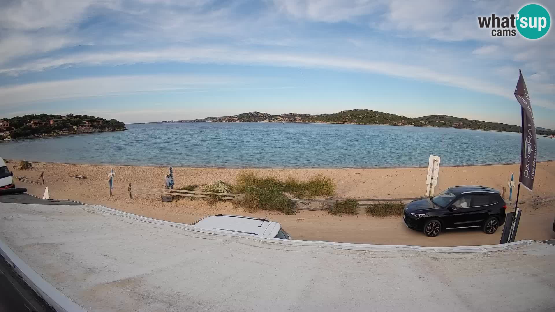 Porto Pollo Windsurfing i Kite surfanje web kamera uživo – Sardinija – Italija