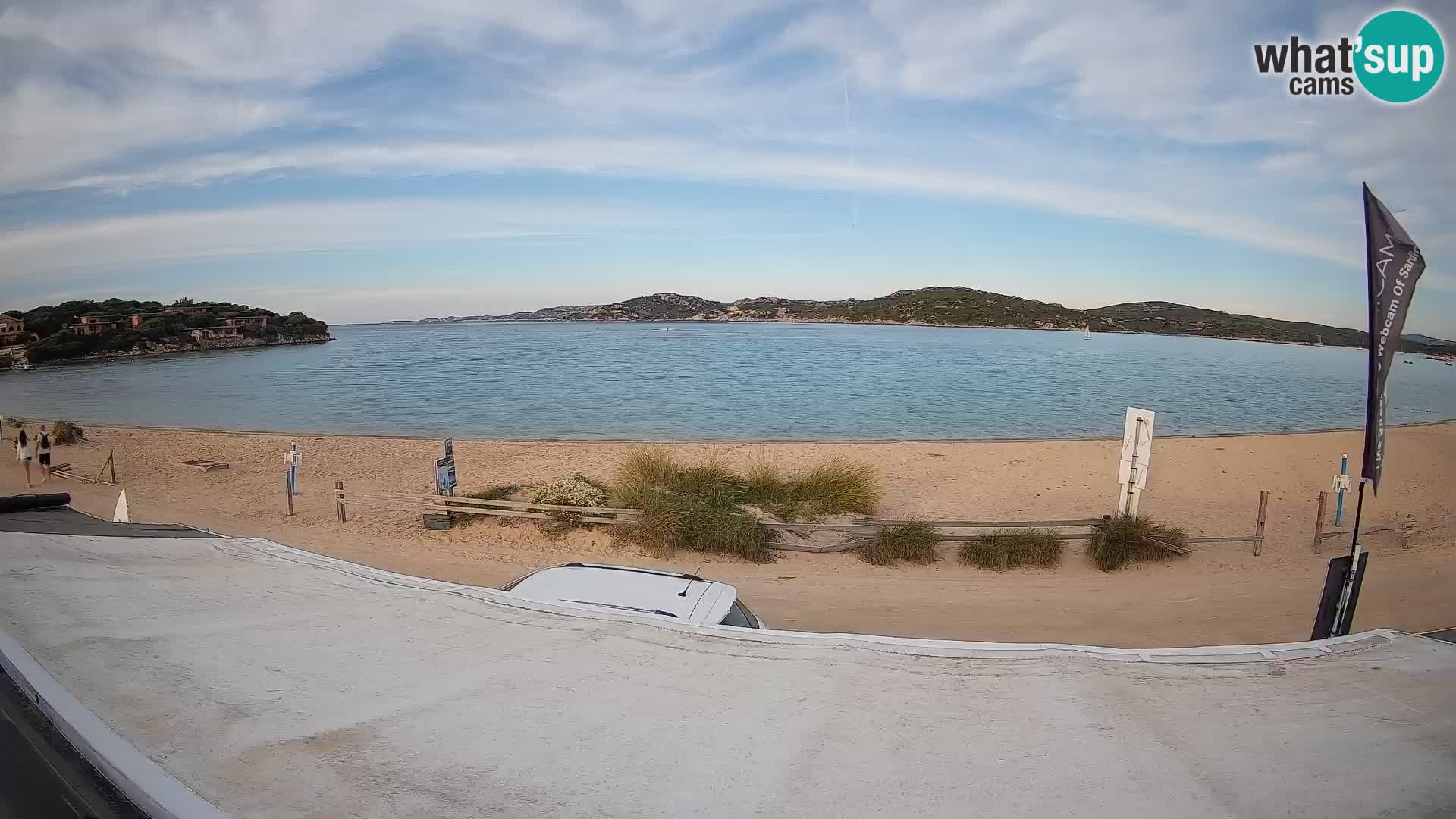 Porto Pollo Windsurfen und Kitesurfen Live-Webcam – Sardinien – Italien