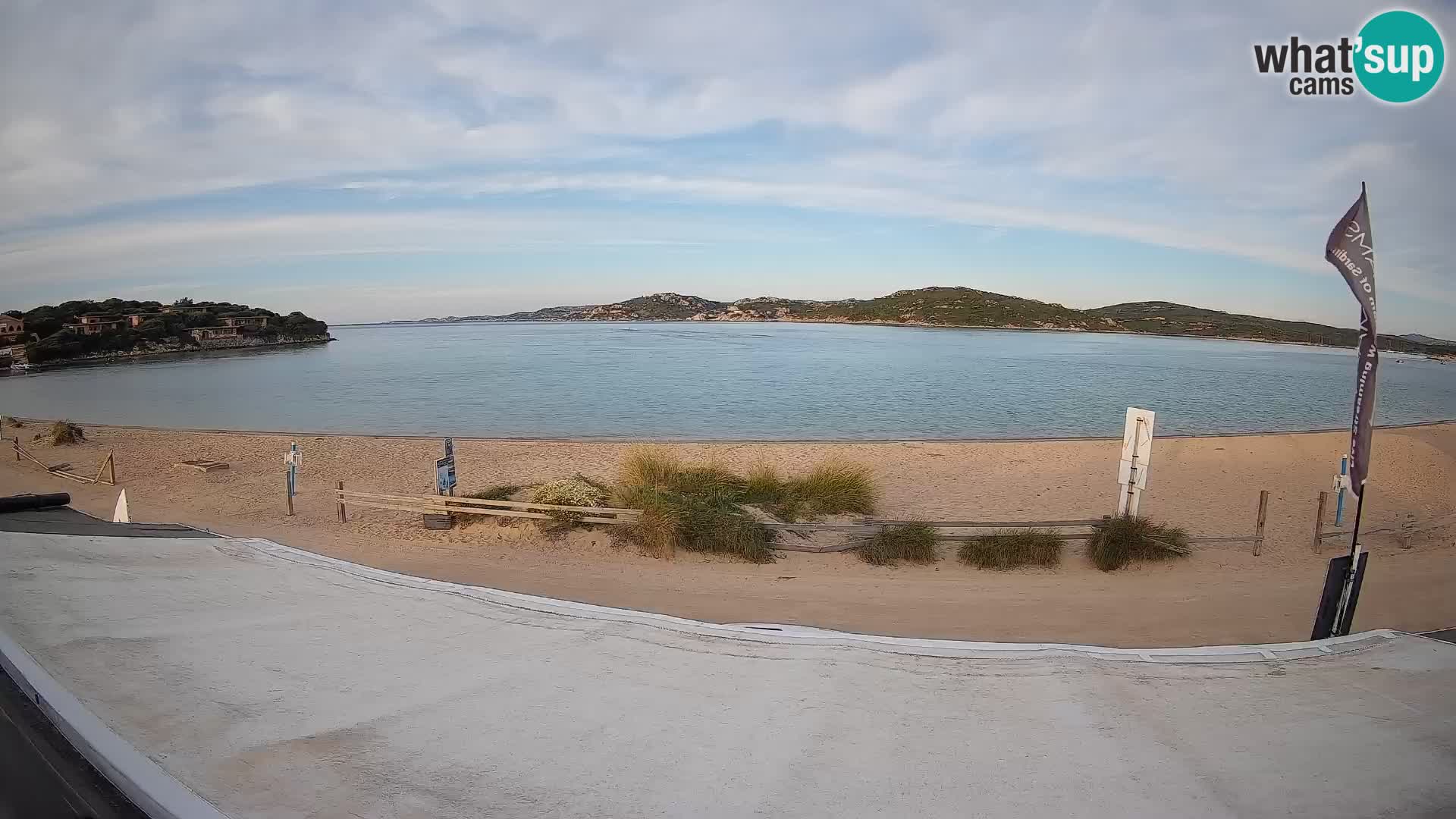Porto Pollo Windsurf y Kitesurf Webcam en vivo – Cerdeña – Italia