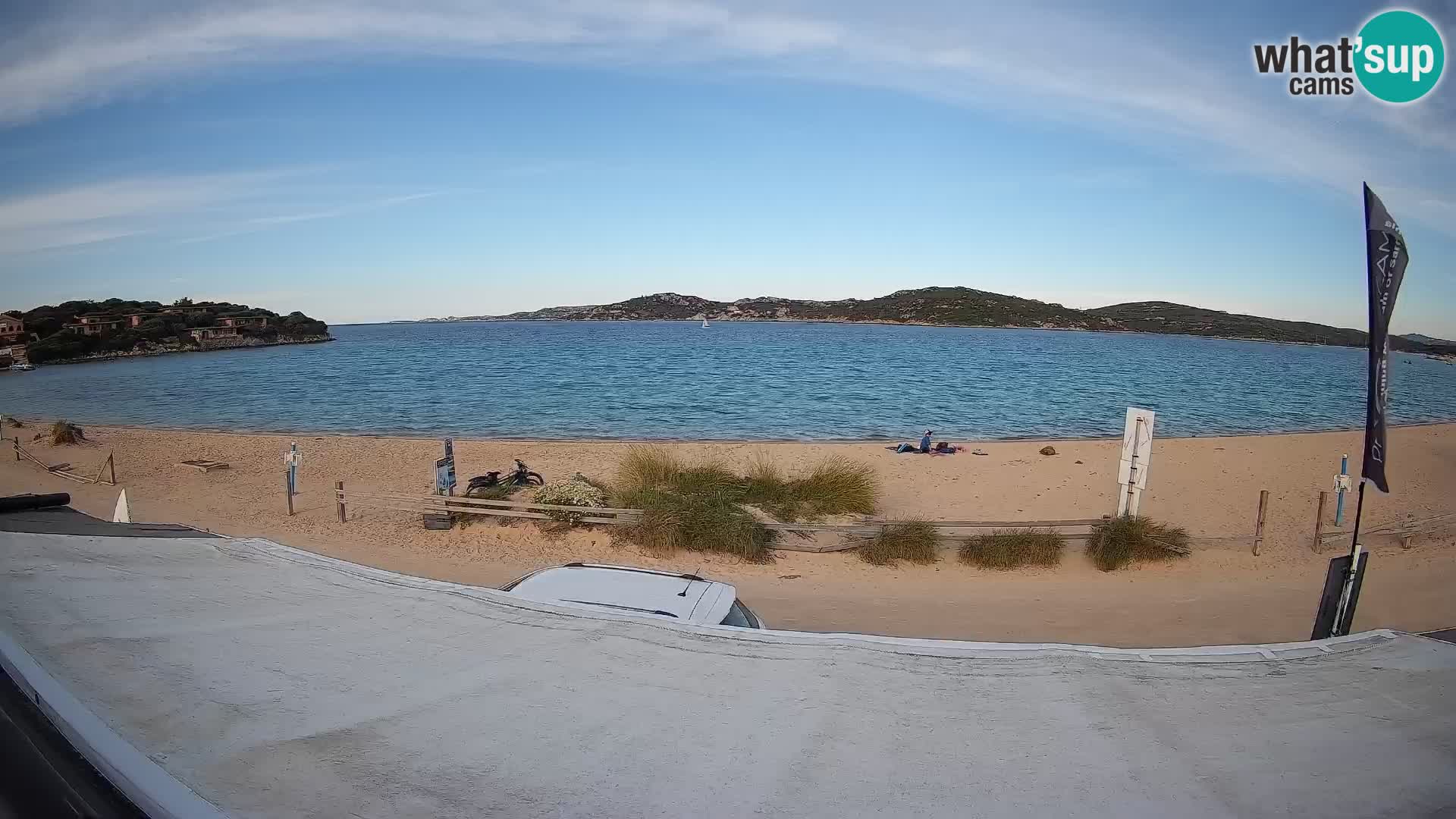 Porto Pollo Windsurfing and Kite surfing live webcam – Sardinia – Italy