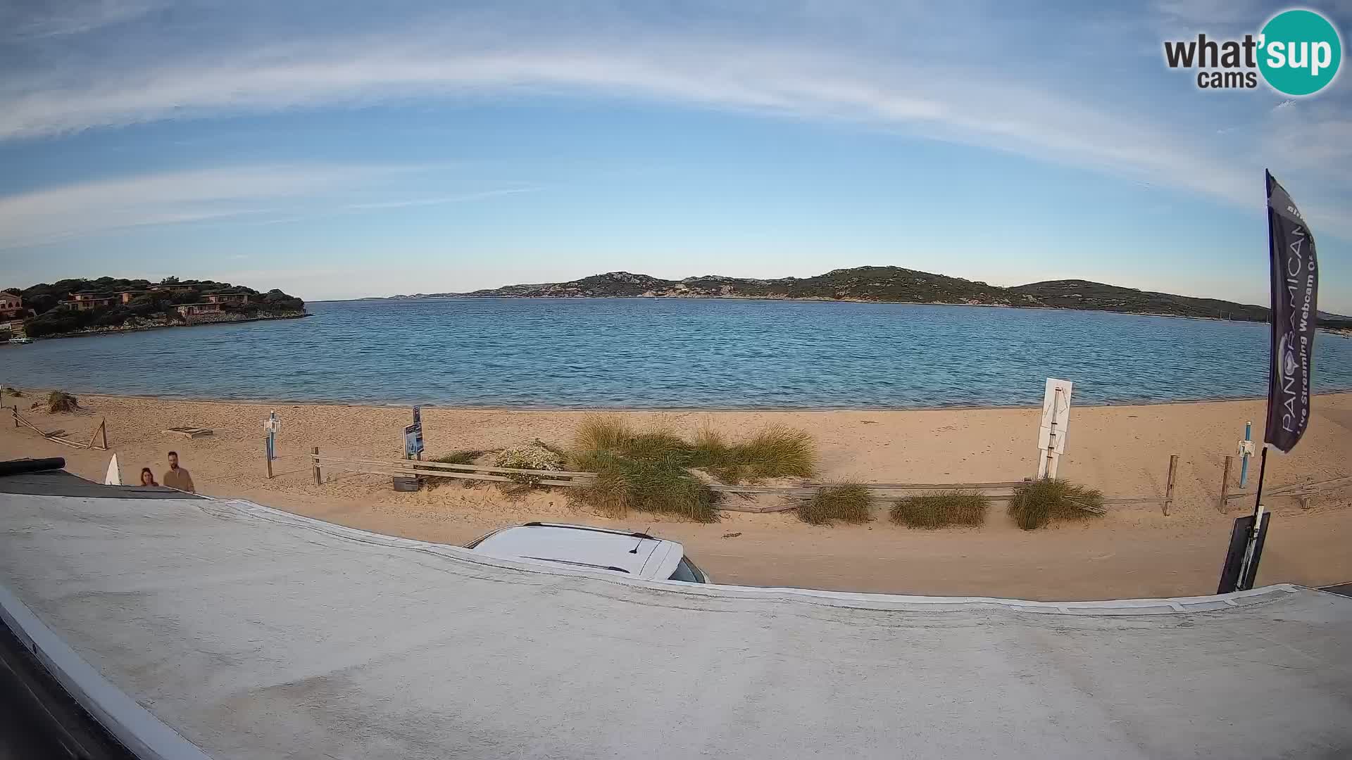 Porto Pollo Windsurfing and Kite surfing live webcam – Sardinia – Italy