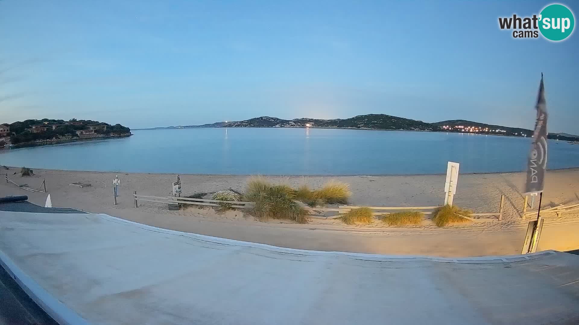 Porto Pollo Windsurfen und Kitesurfen Live-Webcam – Sardinien – Italien