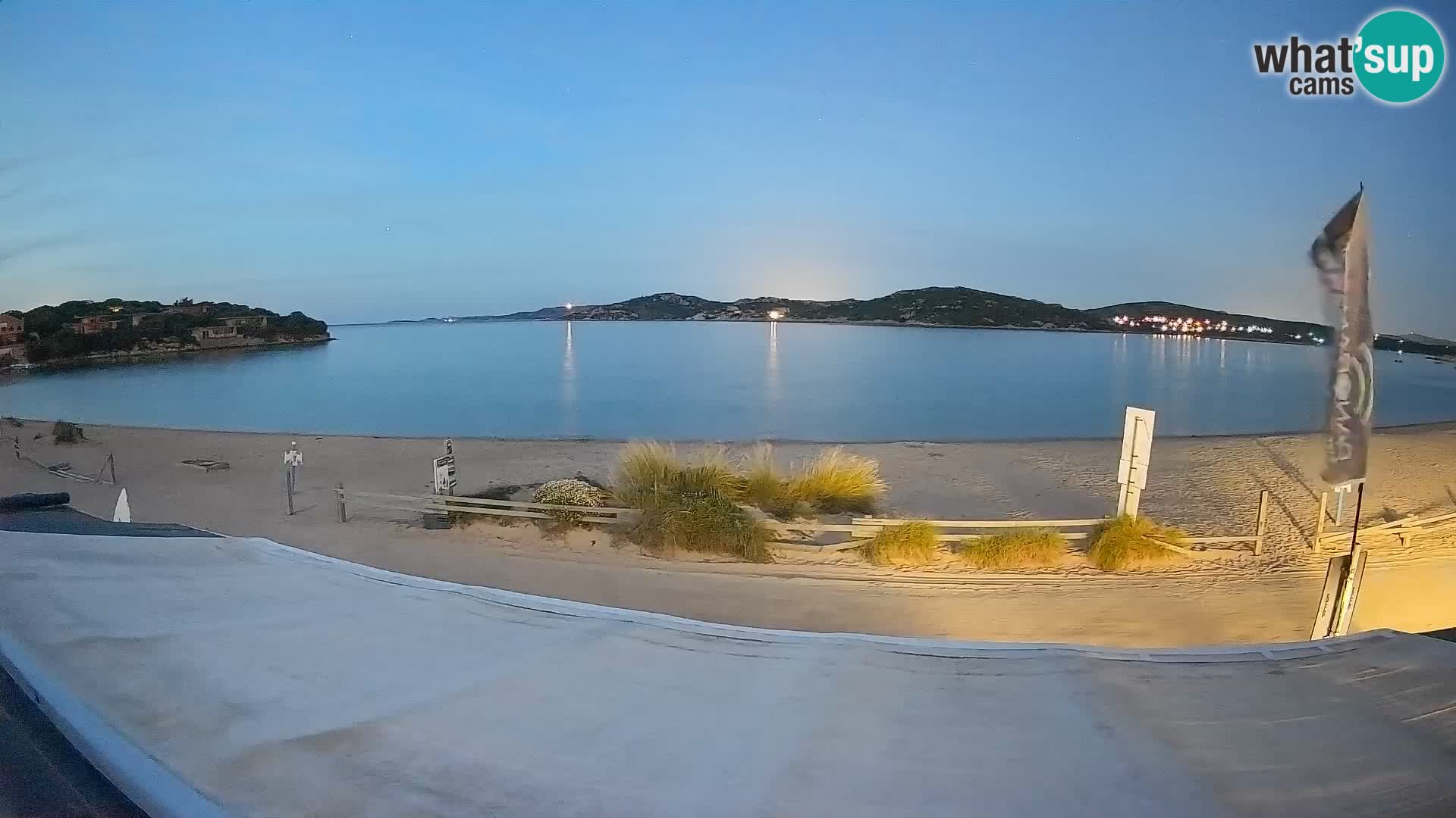 Porto Pollo Windsurfen und Kitesurfen Live-Webcam – Sardinien – Italien