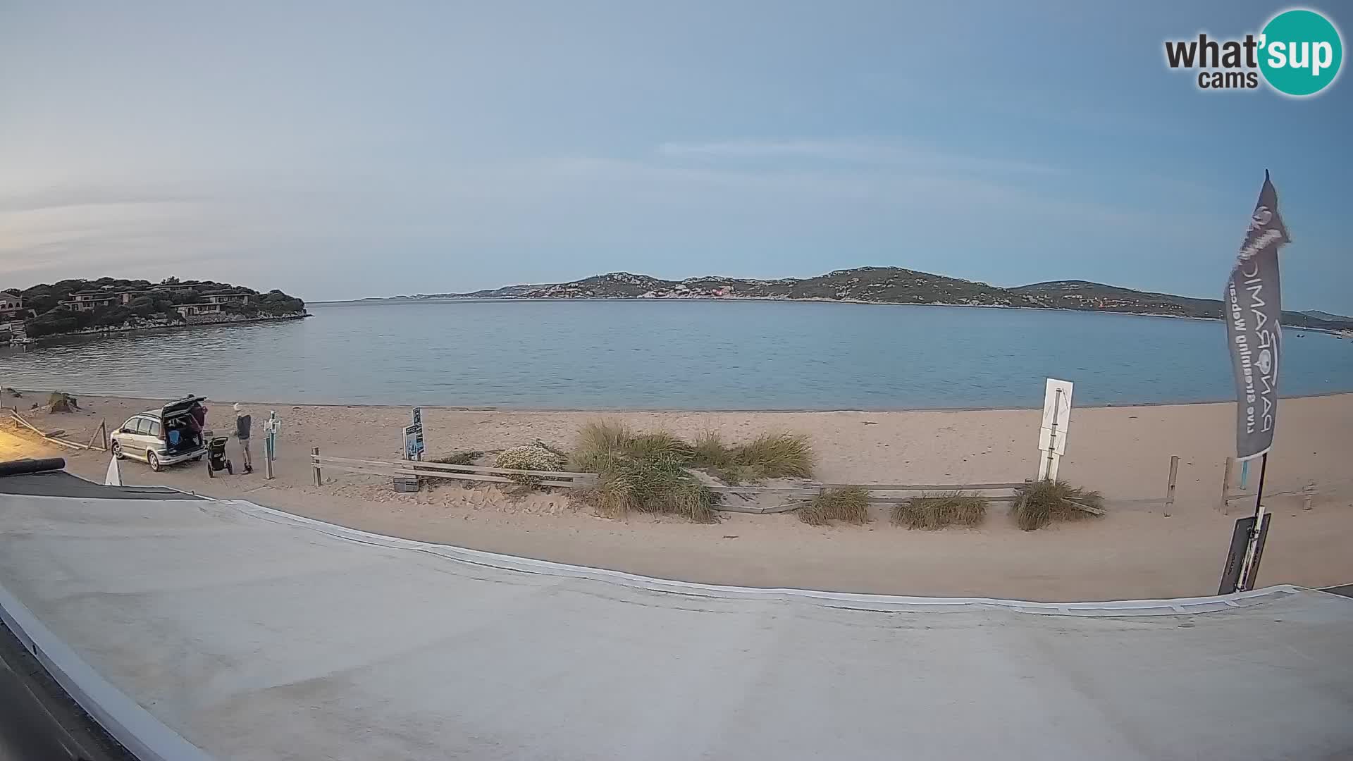 Porto Pollo Windsurfen und Kitesurfen Live-Webcam – Sardinien – Italien