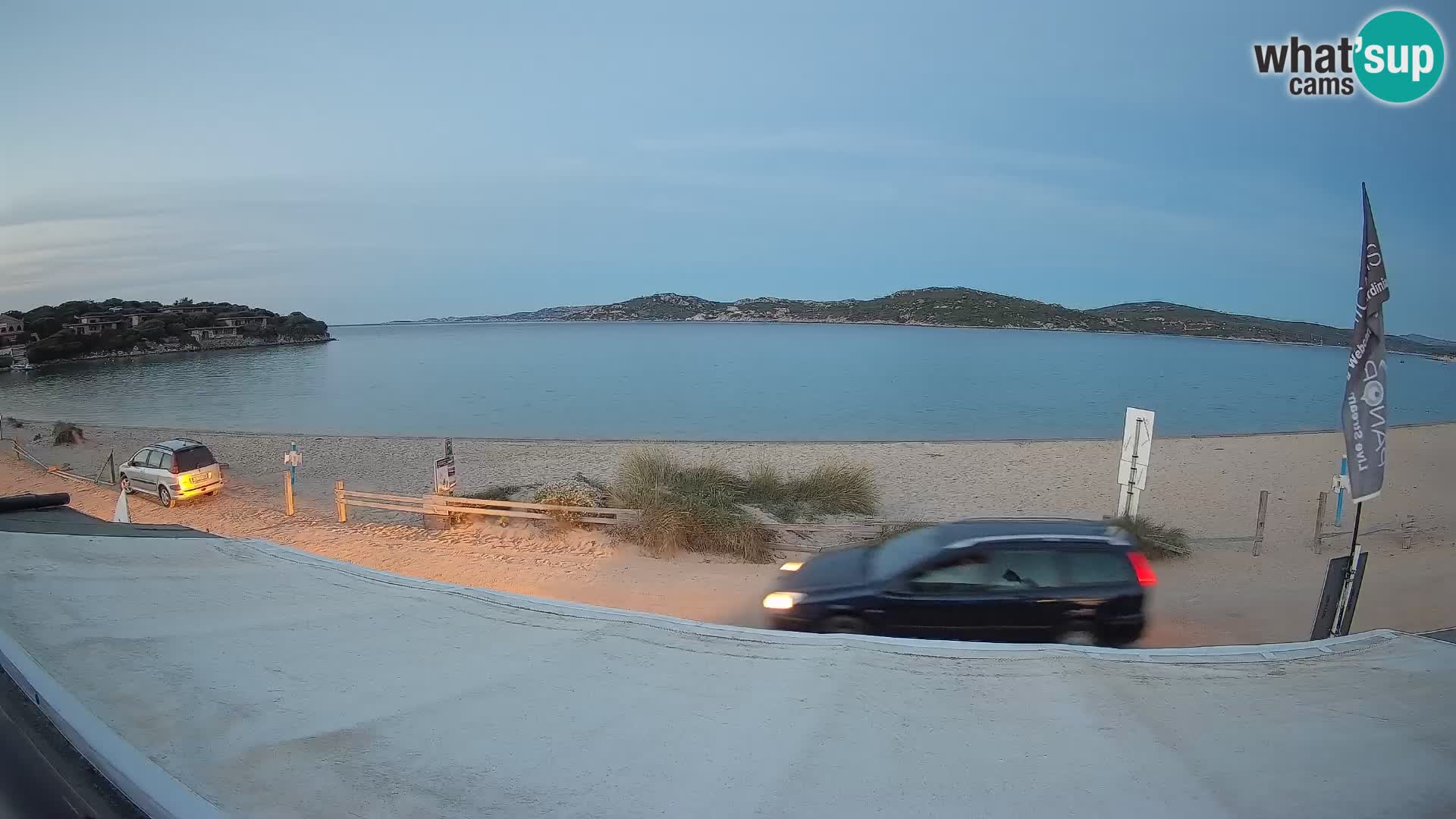 Porto Pollo Windsurfen und Kitesurfen Live-Webcam – Sardinien – Italien