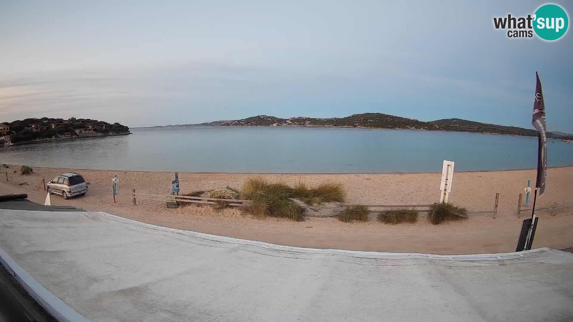Porto Pollo Windsurfen und Kitesurfen Live-Webcam – Sardinien – Italien