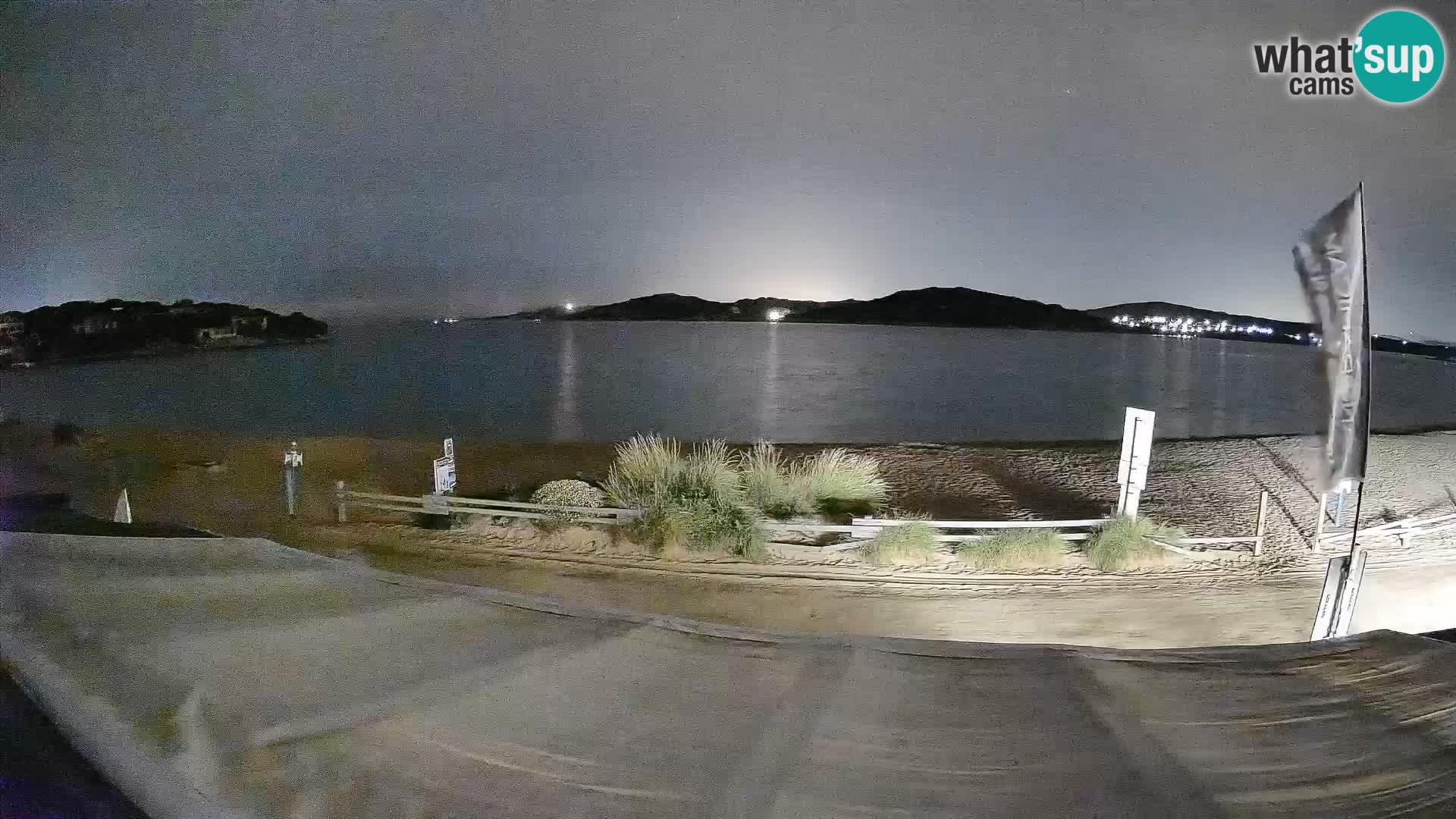 Porto Pollo Windsurfing and Kite surfing live webcam – Sardinia – Italy