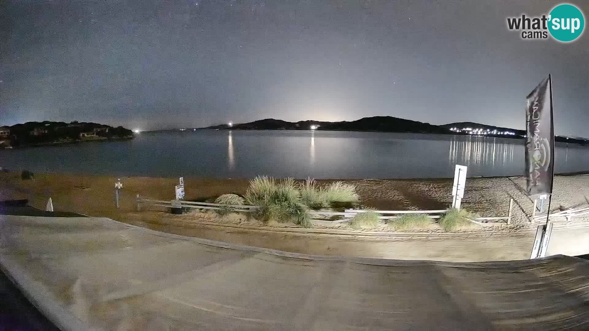 Porto Pollo Windsurfing and Kite surfing live webcam – Sardinia – Italy