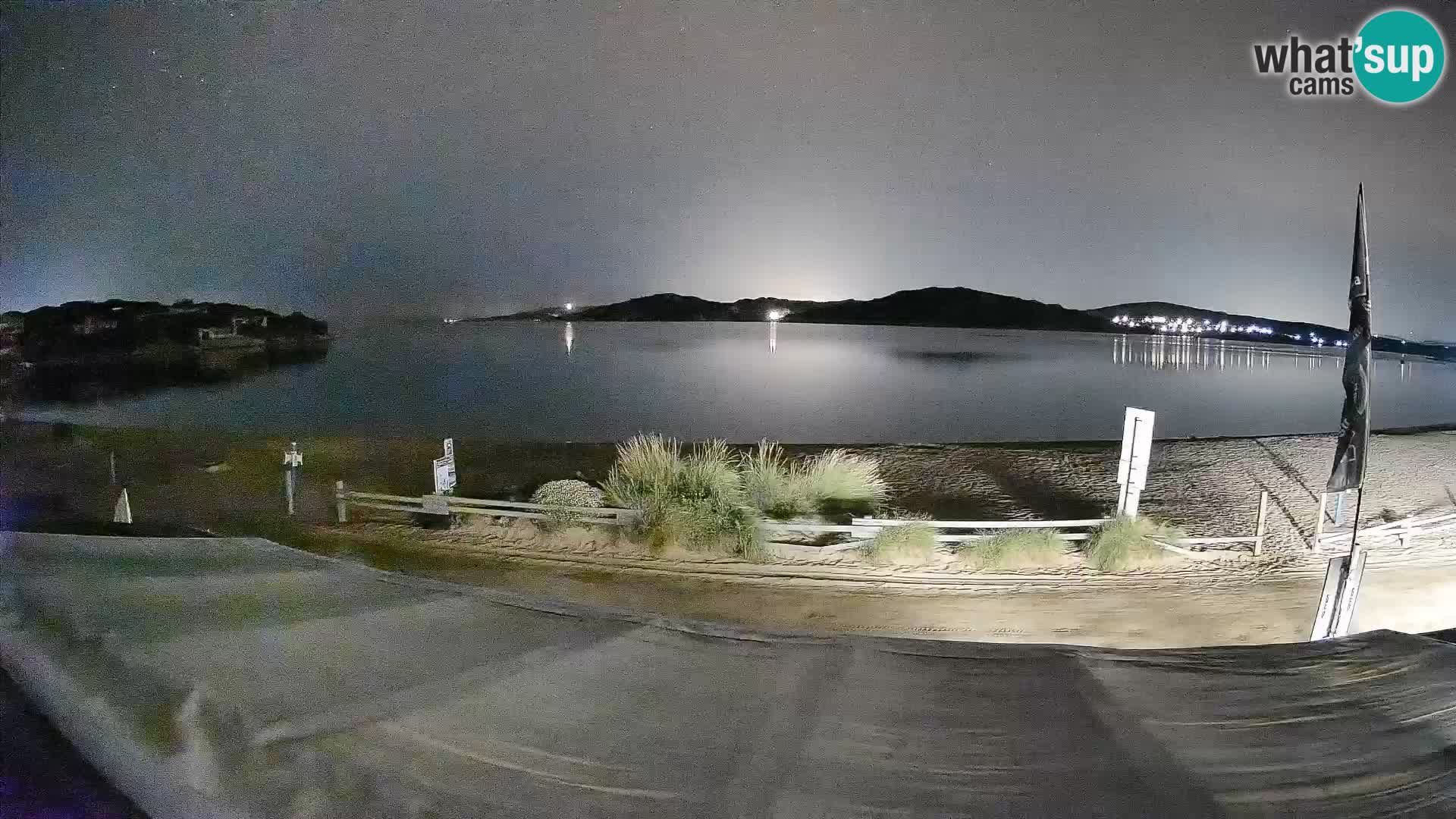Porto Pollo Windsurfing and Kite surfing live webcam – Sardinia – Italy