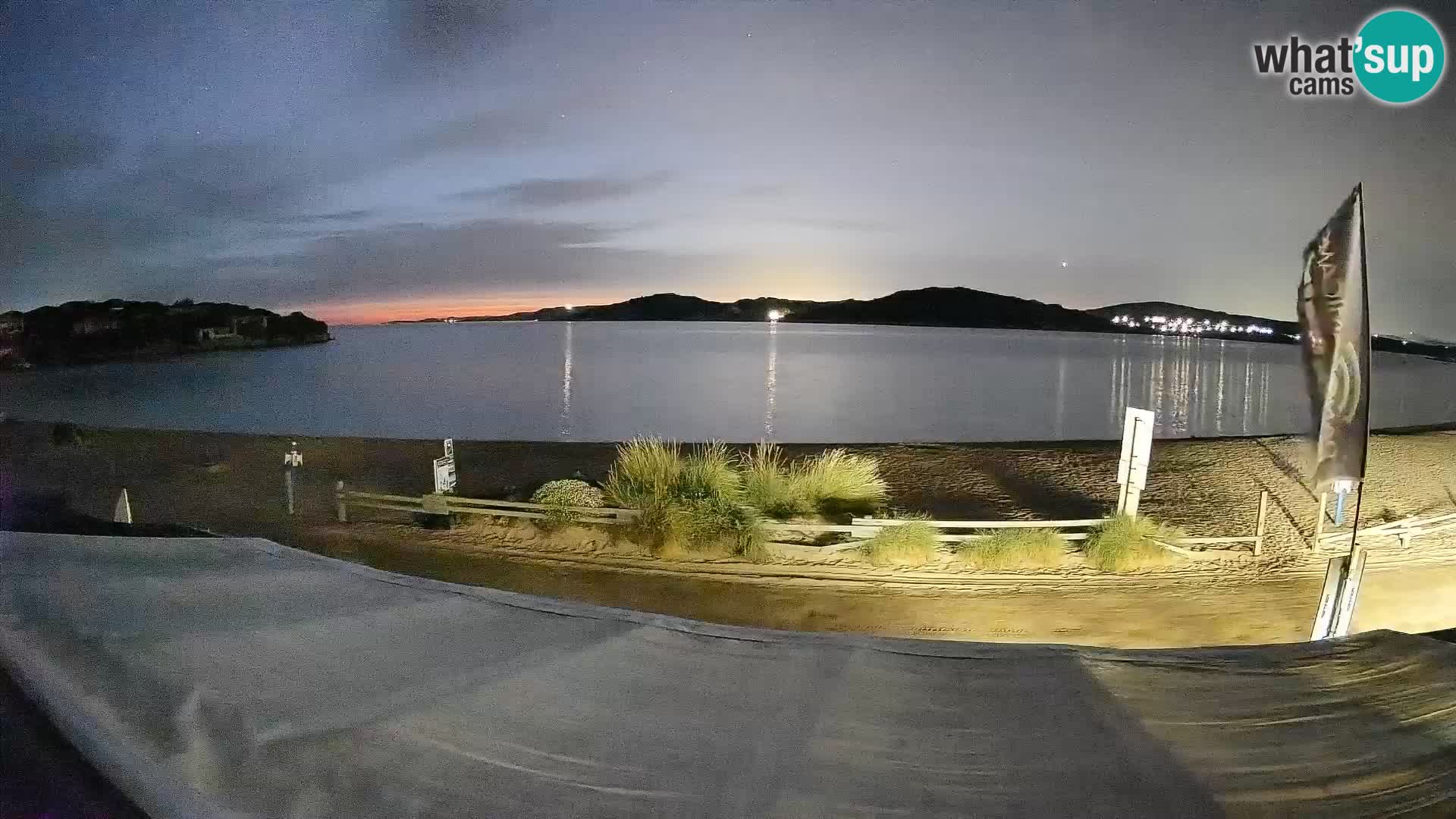 Porto Pollo Windsurfing and Kite surfing live webcam – Sardinia – Italy