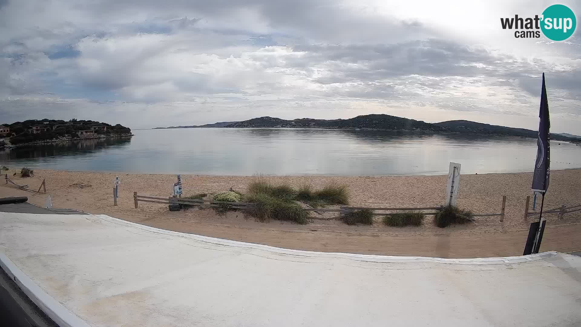 Webcam en direct de planche à voile et de kite surf à Porto Pollo – Sardaigne – Italie