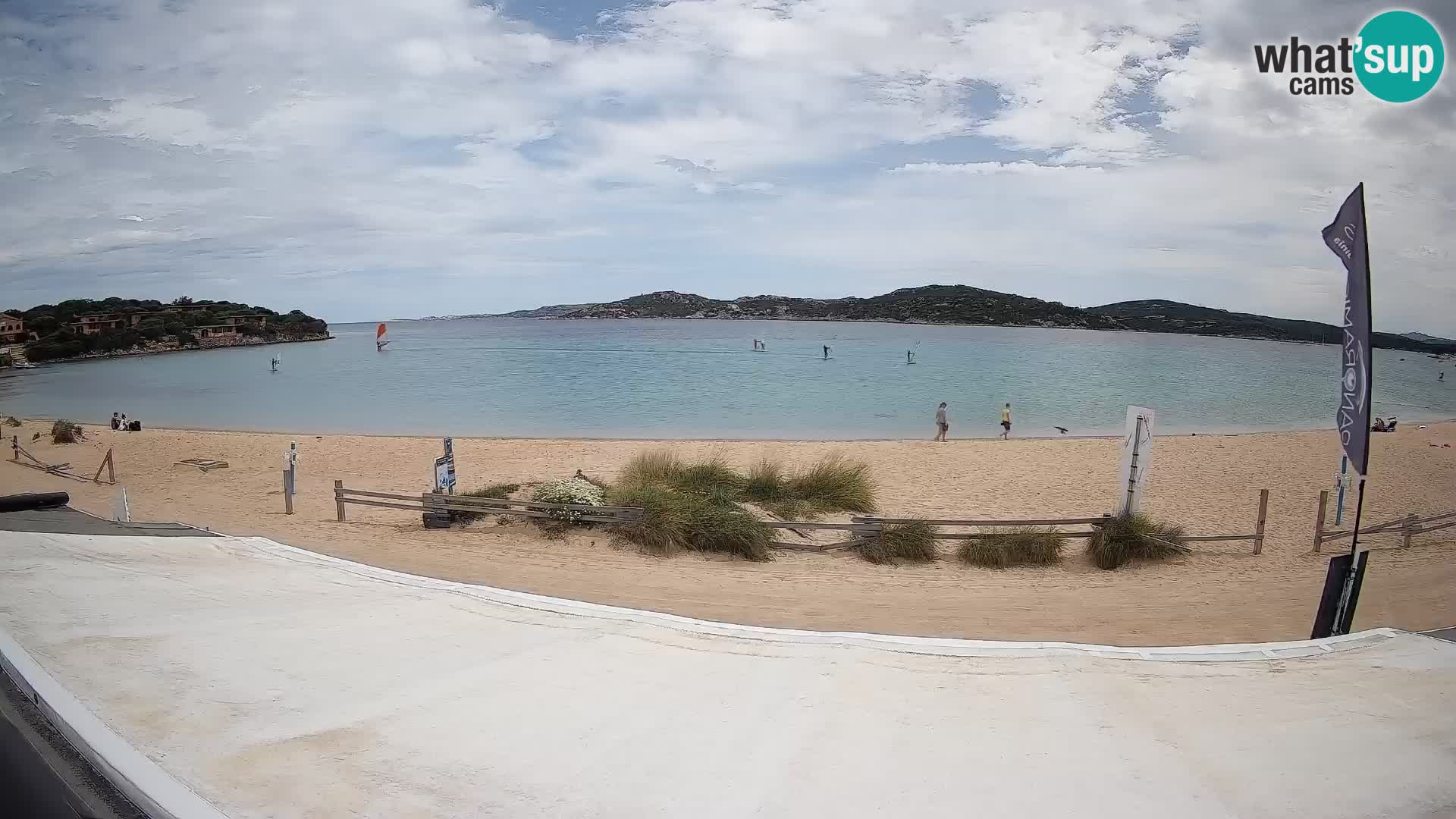 Porto Pollo Windsurf y Kitesurf Webcam en vivo – Cerdeña – Italia