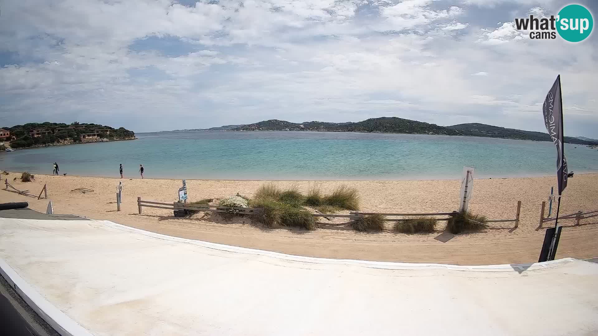 Porto Pollo Windsurfen und Kitesurfen Live-Webcam – Sardinien – Italien
