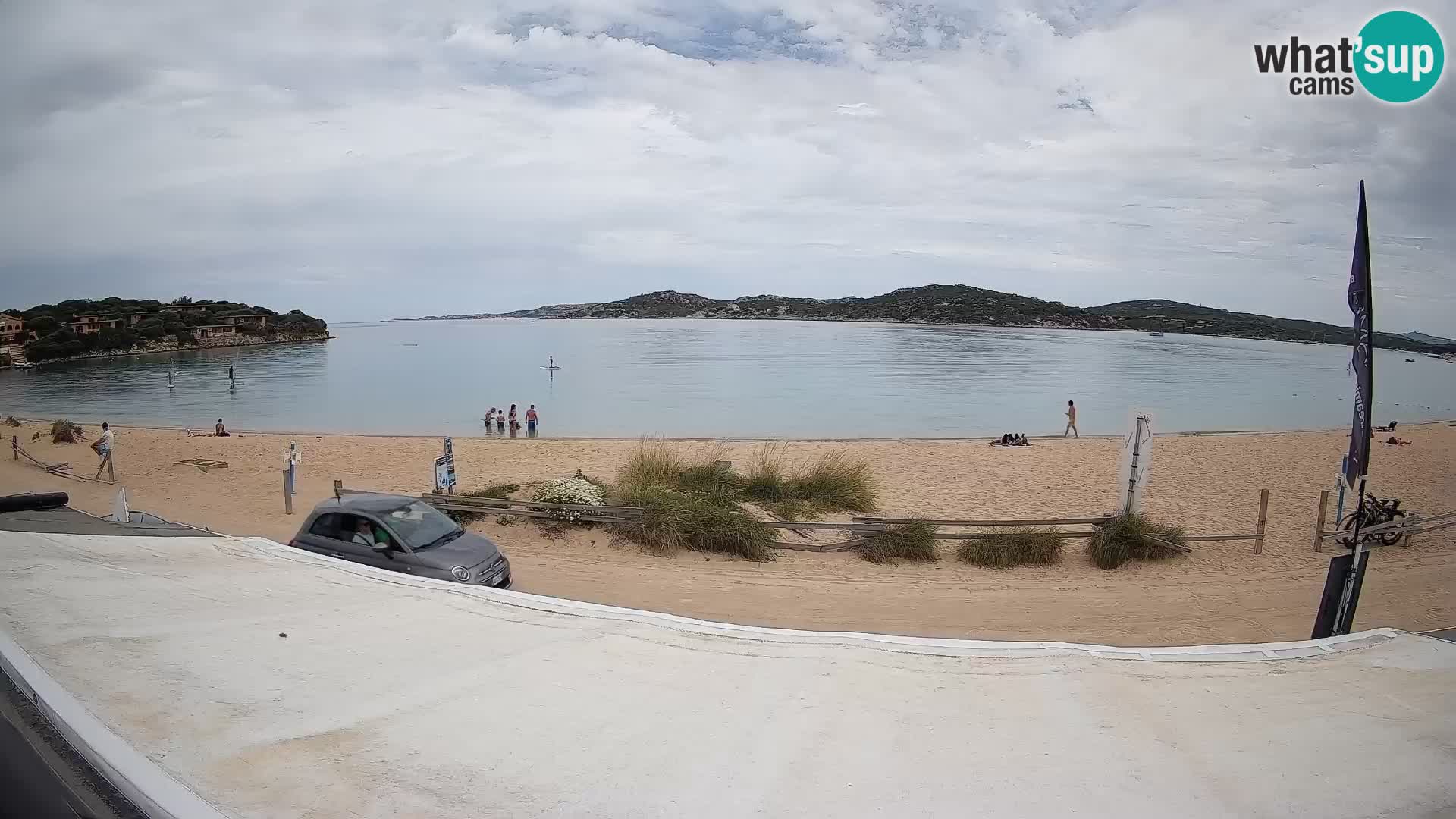 Porto Pollo Windsurfen und Kitesurfen Live-Webcam – Sardinien – Italien