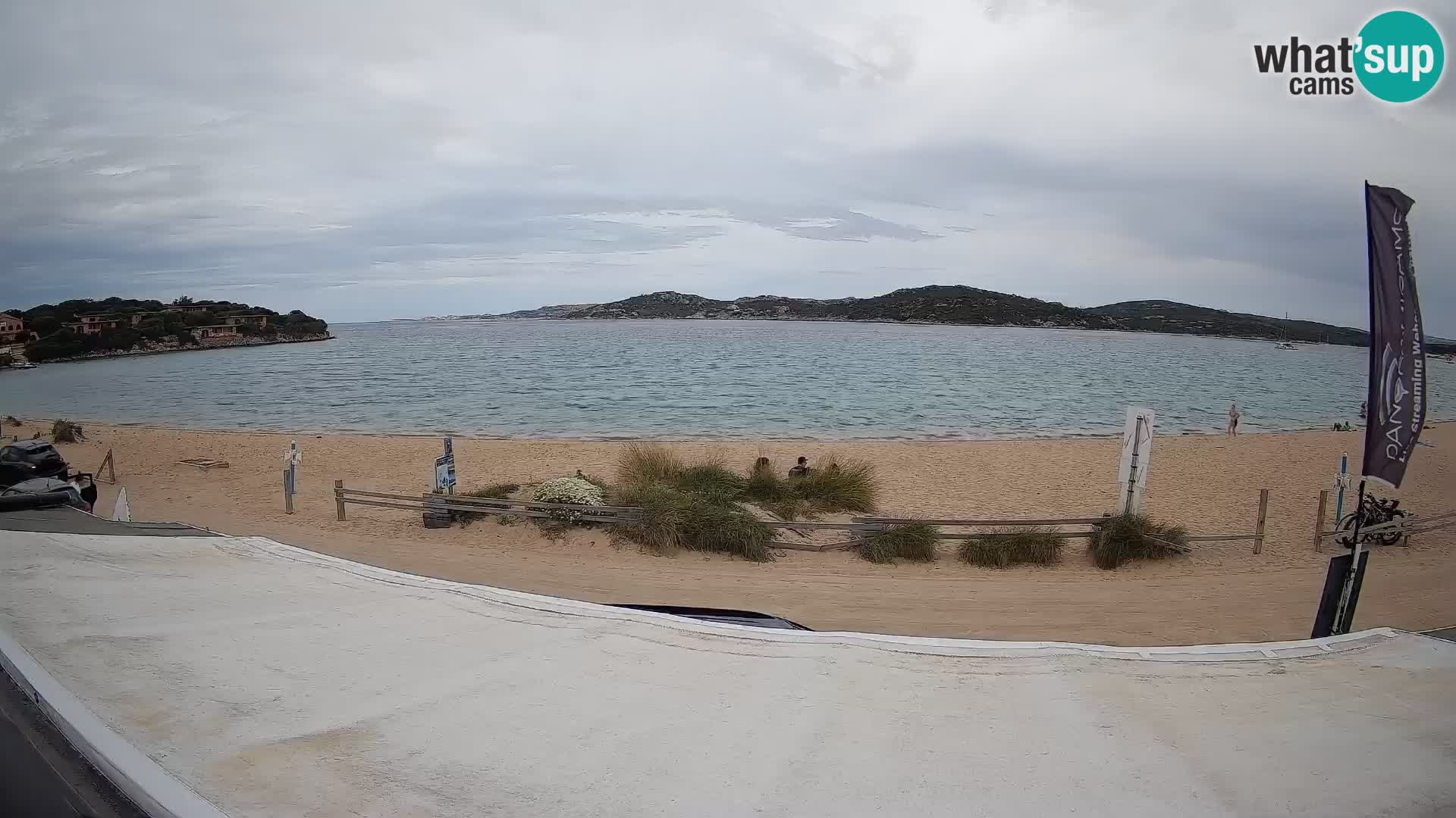 Porto Pollo Windsurfen und Kitesurfen Live-Webcam – Sardinien – Italien