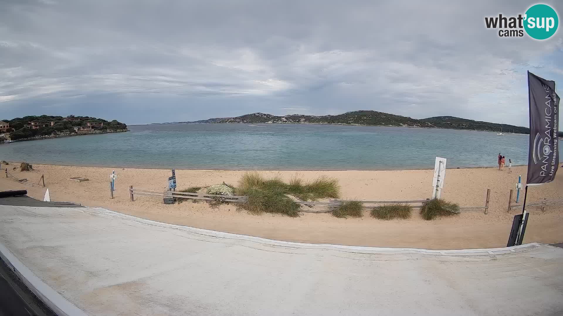Porto Pollo Windsurfing and Kite surfing live webcam – Sardinia – Italy