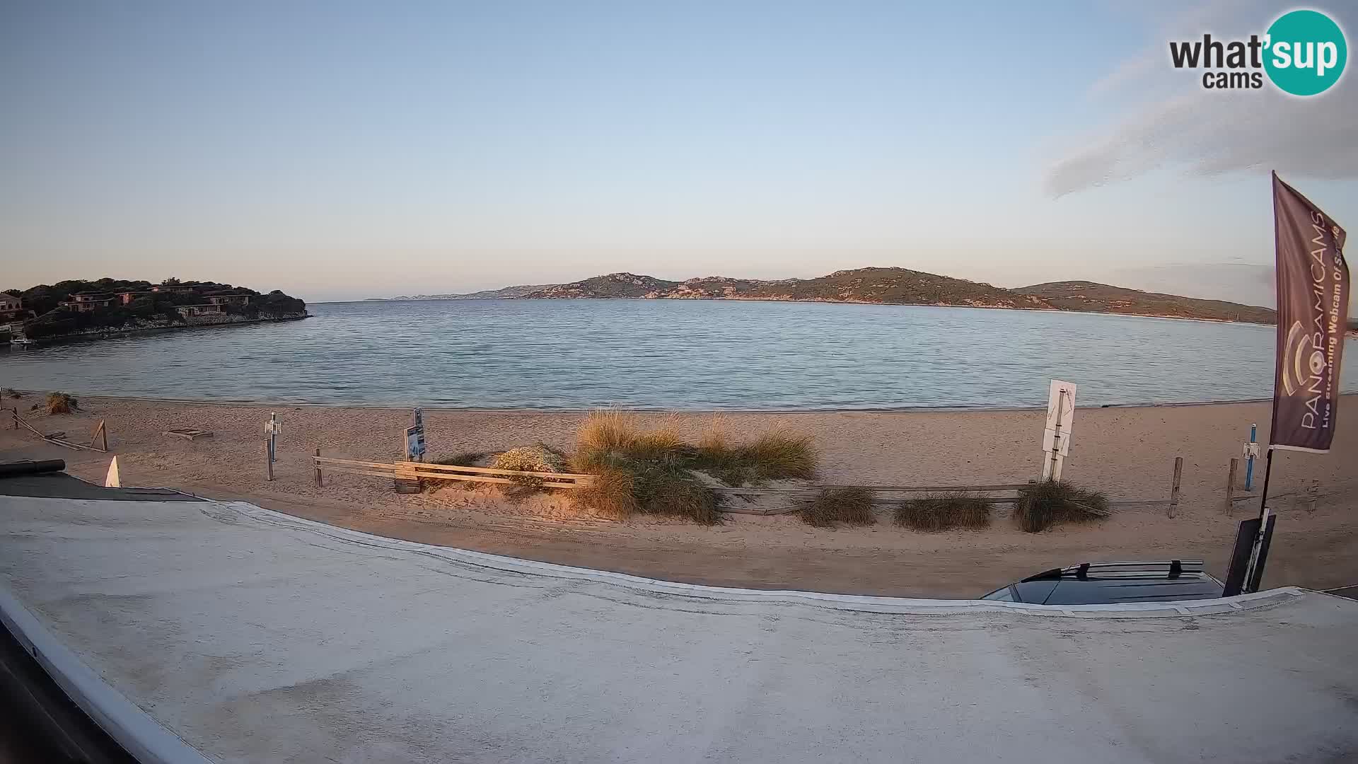 Porto Pollo Windsurfing and Kite surfing live webcam – Sardinia – Italy