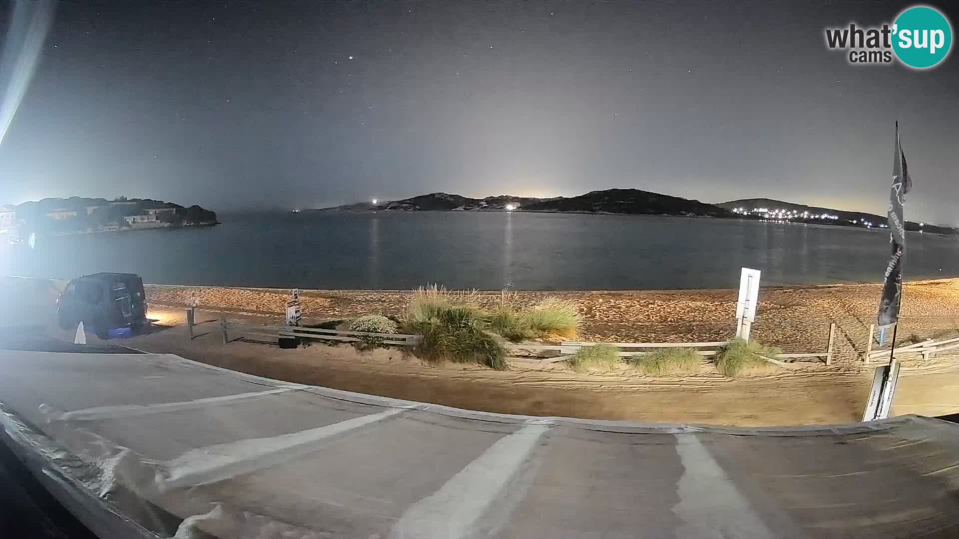 Porto Pollo Windsurfing and Kite surfing live webcam – Sardinia – Italy