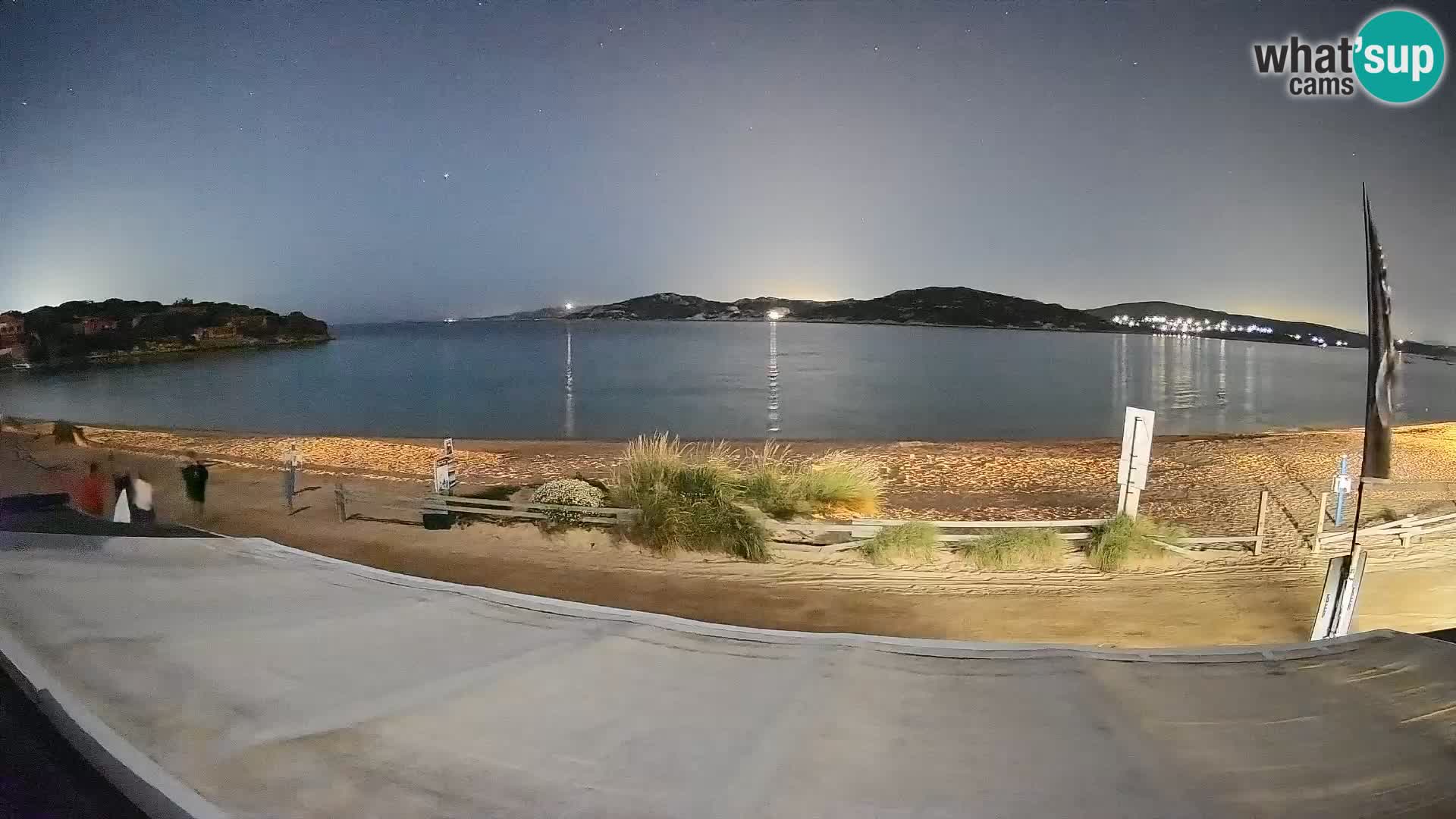 Webcam en direct de planche à voile et de kite surf à Porto Pollo – Sardaigne – Italie