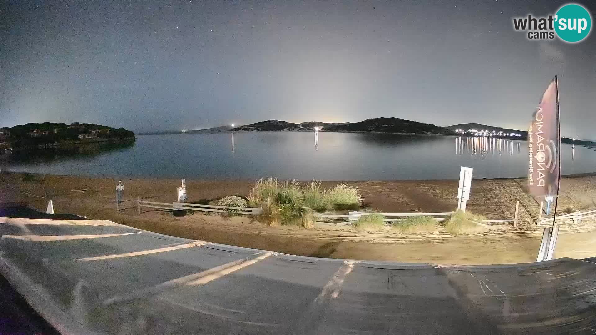 Porto Pollo Windsurfing and Kite surfing live webcam – Sardinia – Italy
