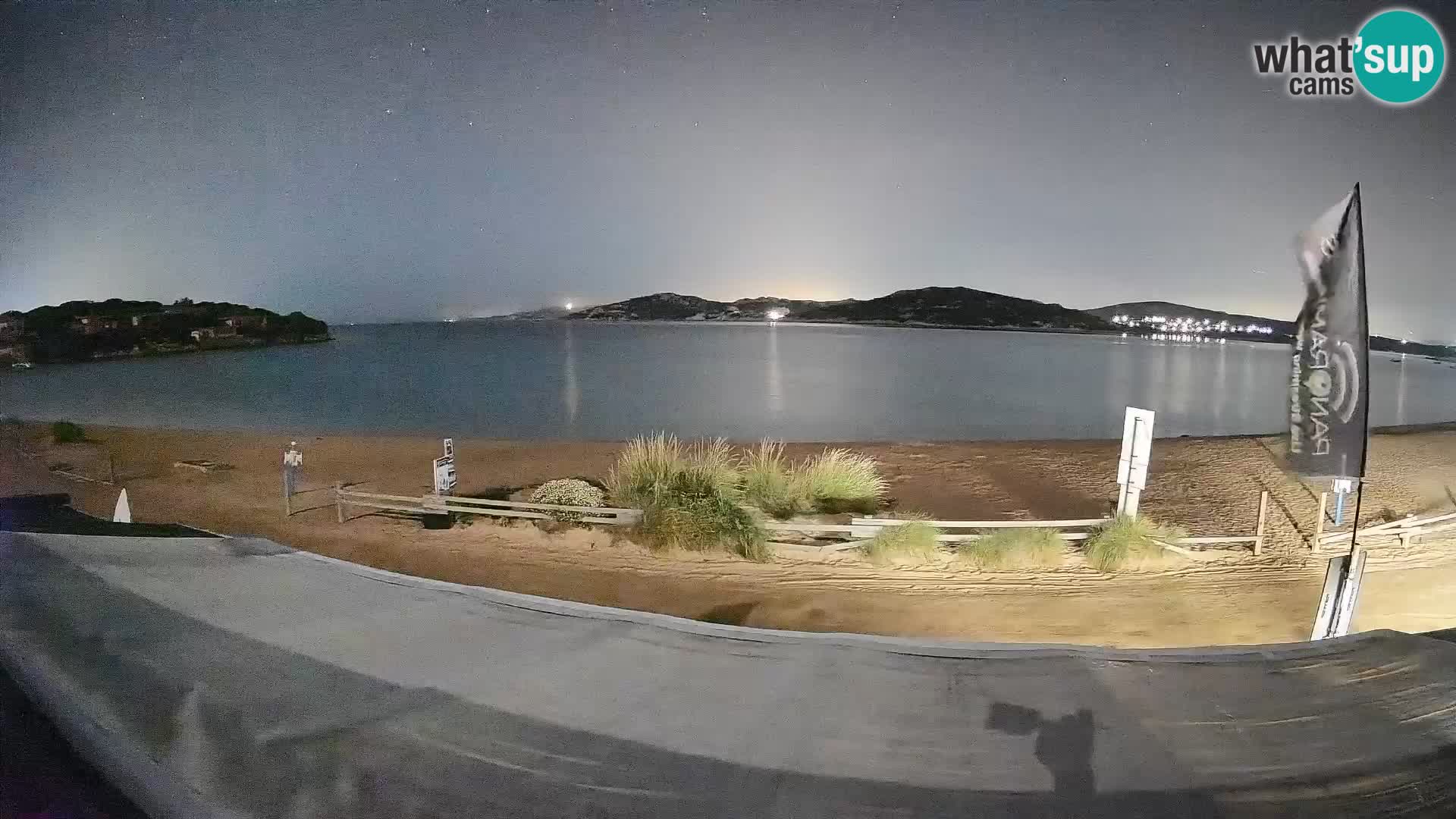 Porto Pollo Windsurfing and Kite surfing live webcam – Sardinia – Italy