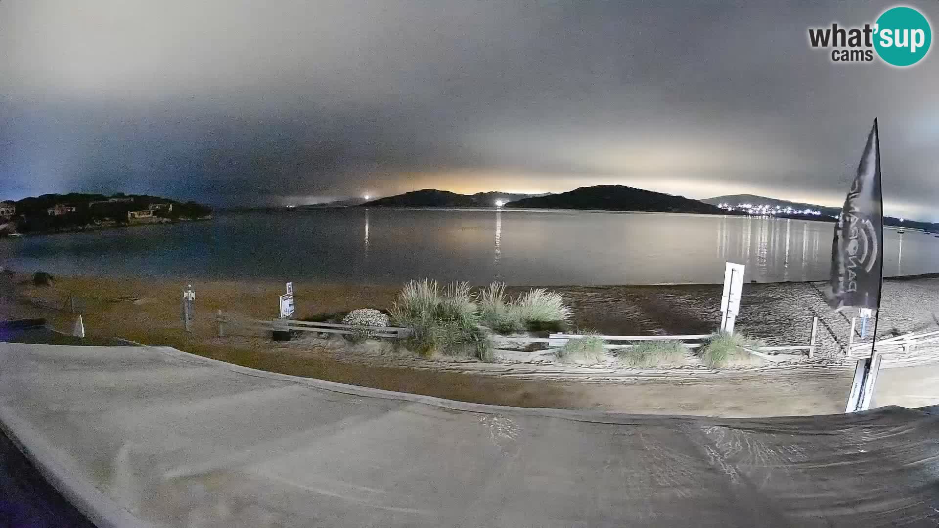 Porto Pollo Windsurfing and Kite surfing live webcam – Sardinia – Italy